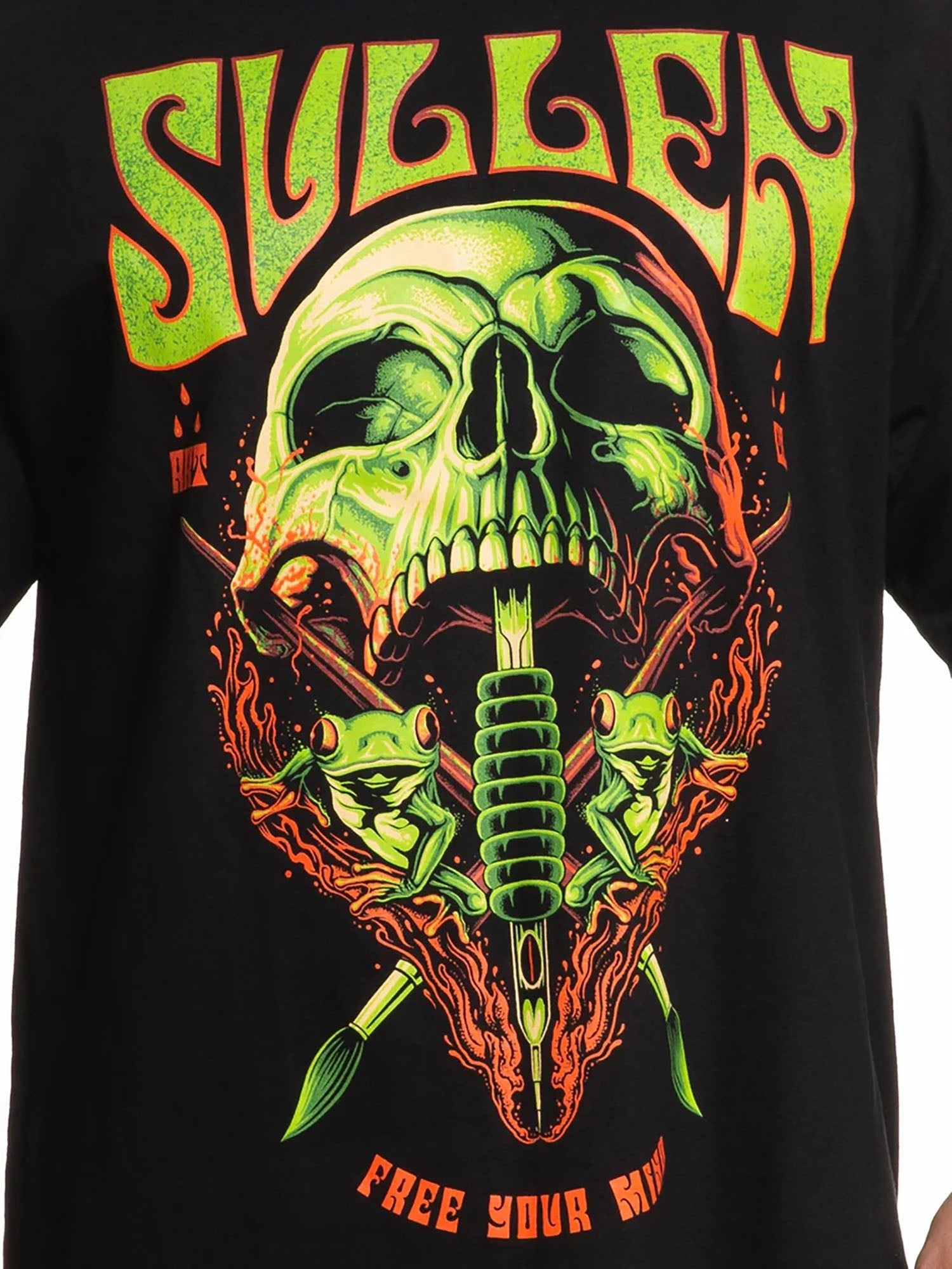 Sullen Men's Free Mind Premium "1 Ton" Tee by Sullen