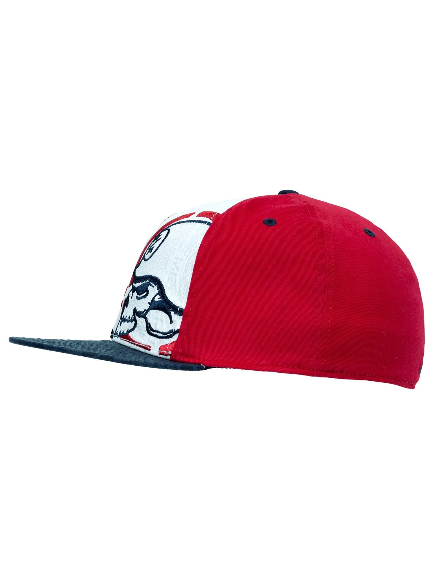 Metal Mulisha Men's Ghost 2 Flex Hat - Red White and Blue
