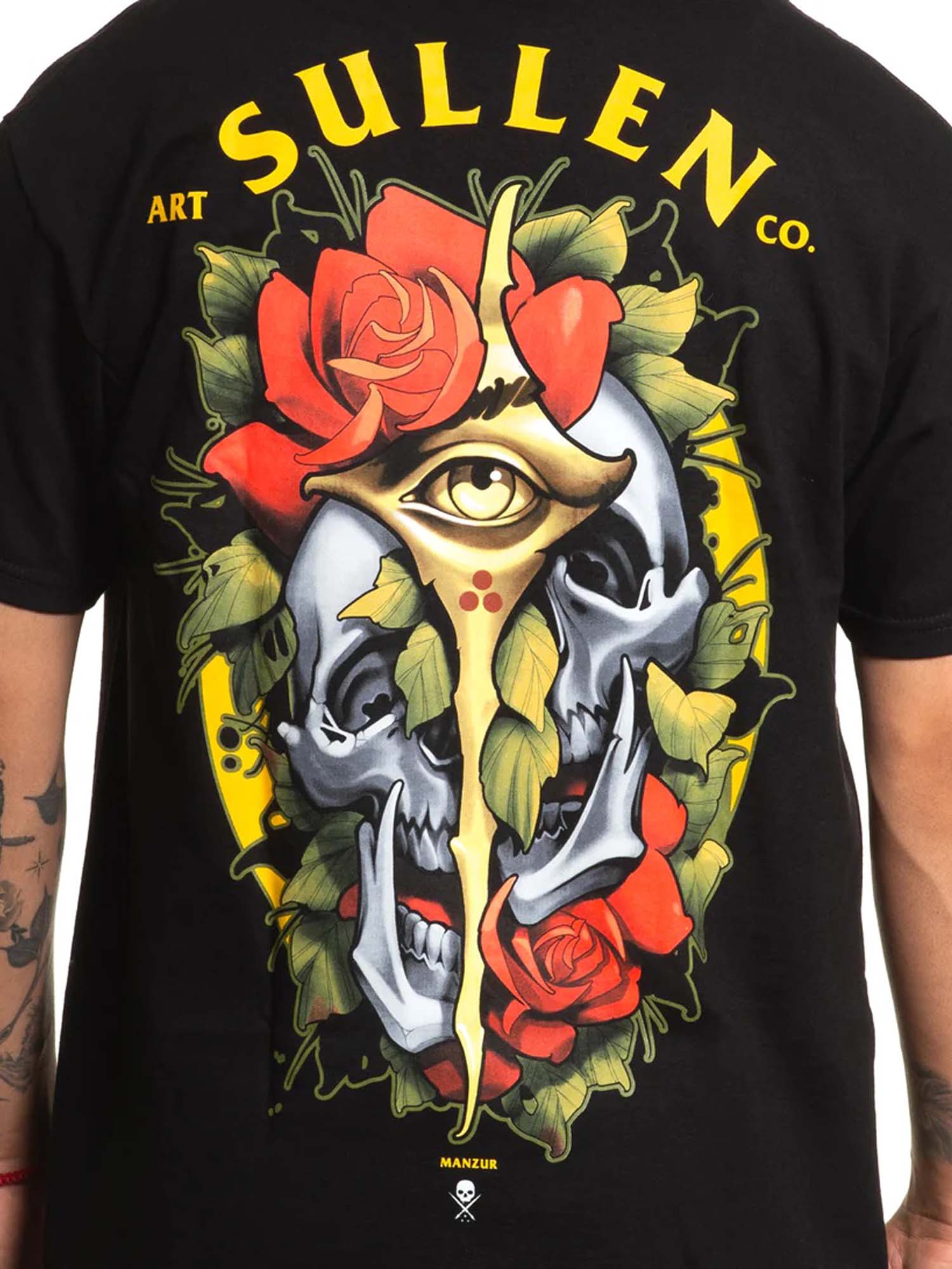 Sullen Men's Golden Eye Short Sleeve Standard T-shirt by Sullen