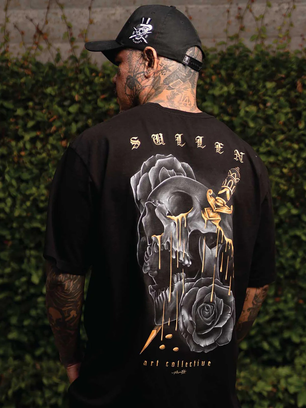 Sullen Men's Golden Tears Premium T-shirt - lifestyle view