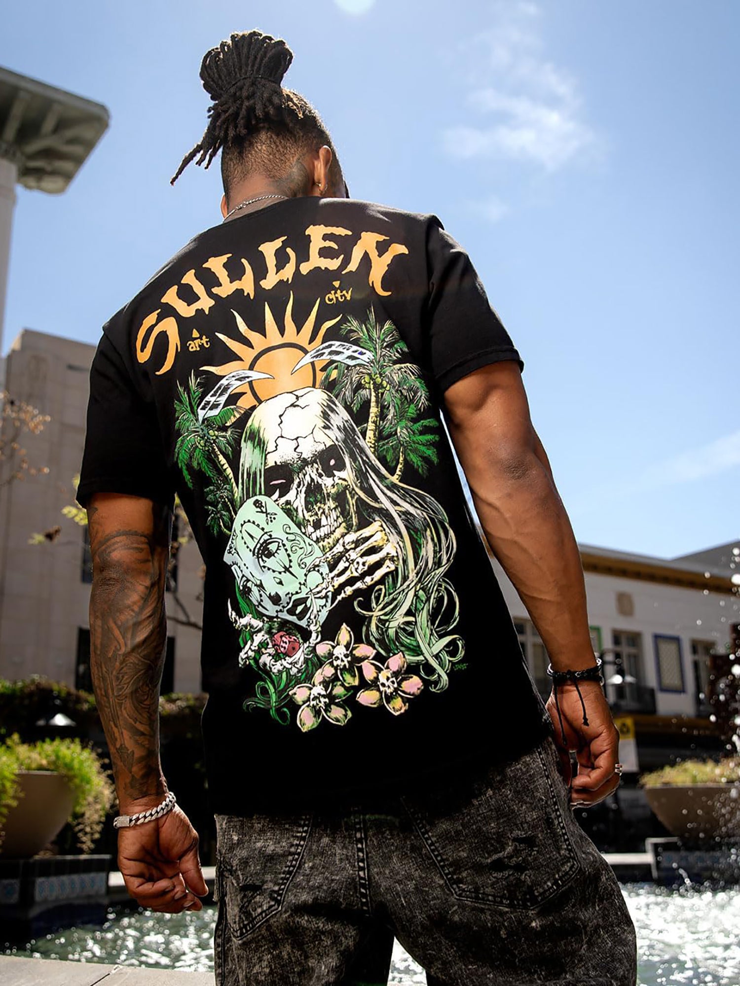 Sullen Men's Hard Gamble Premium Tee by Sullen