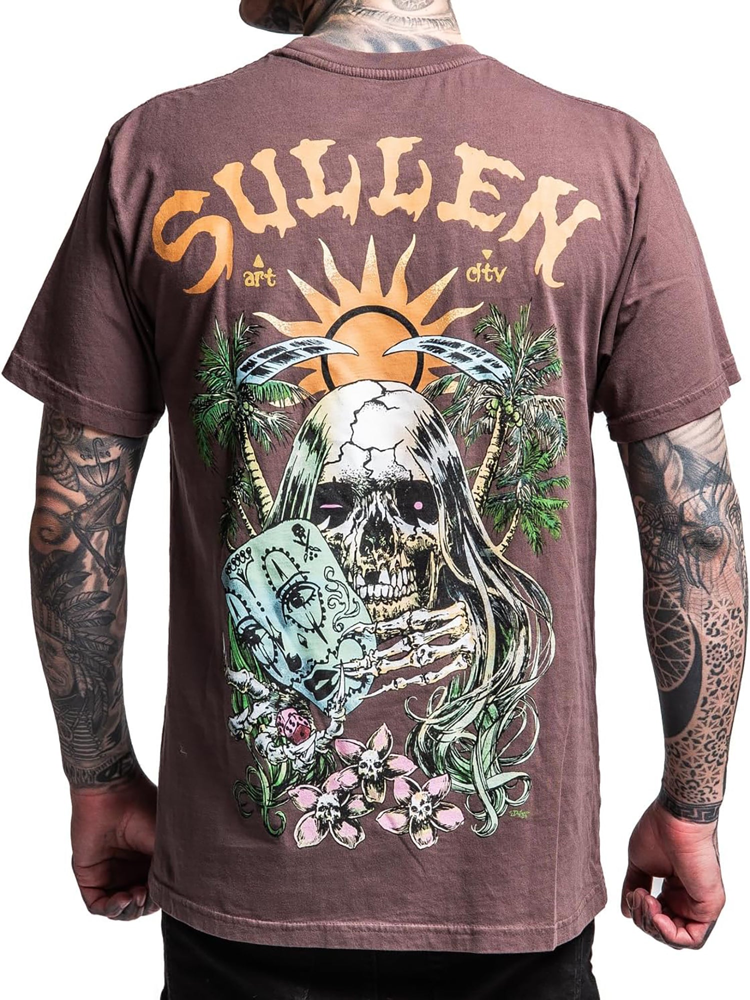 Sullen Men's Hard Gamble Premium Tee by Sullen