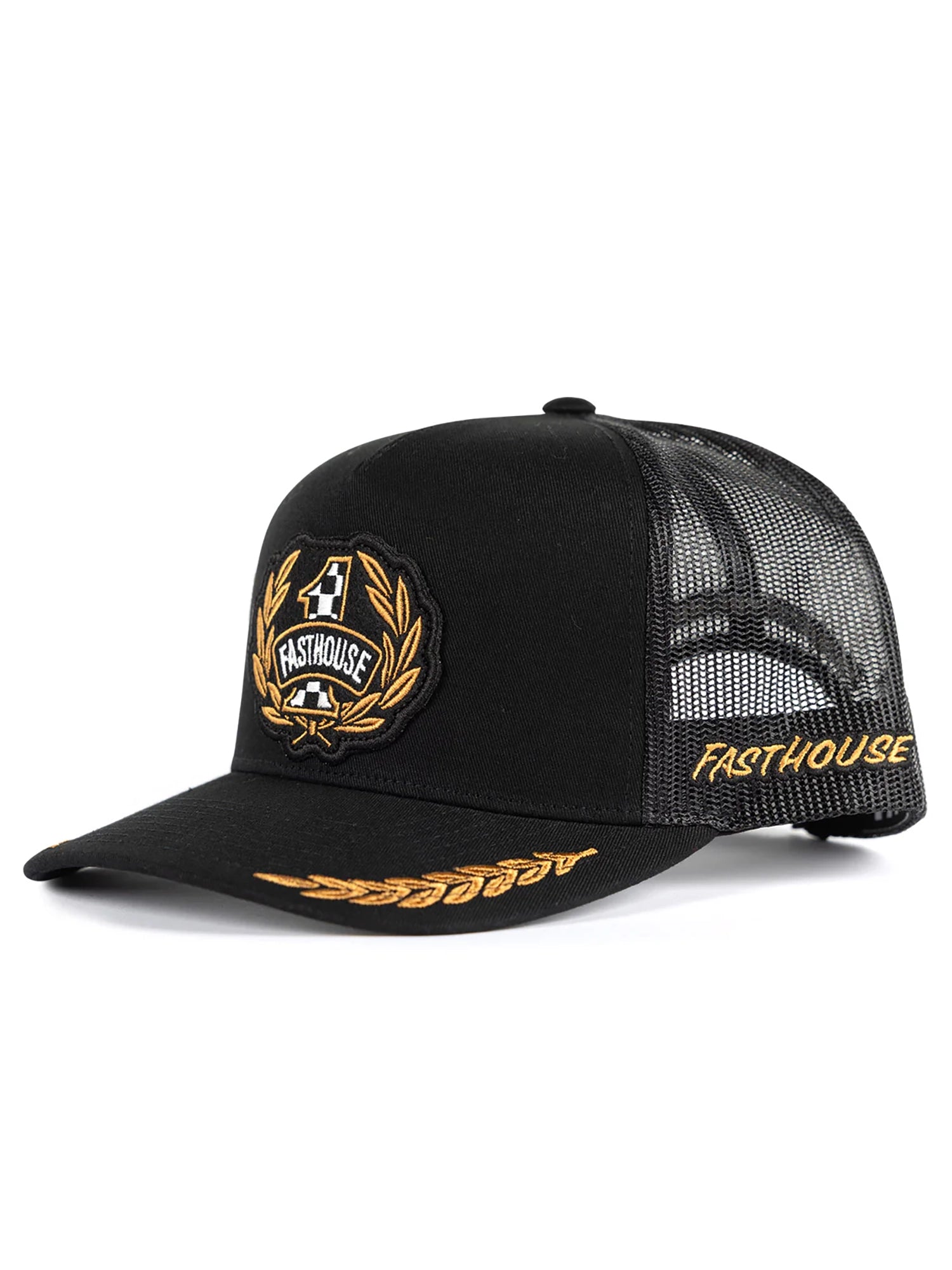 Fasthouse Men's Heroes Snapback Hat - Black