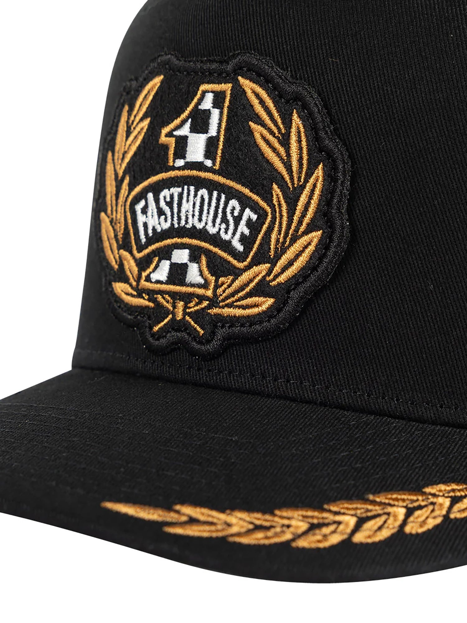 Fasthouse Men's Heroes Snapback Hat - Black by FASTHOUSE