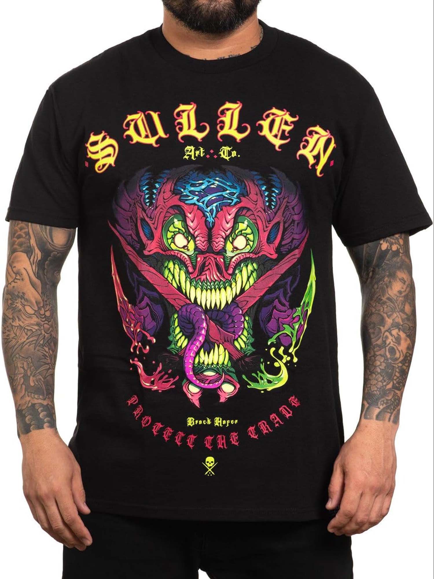 Sullen Men's Hofer Badge Short Sleeve Standard Tee by Sullen