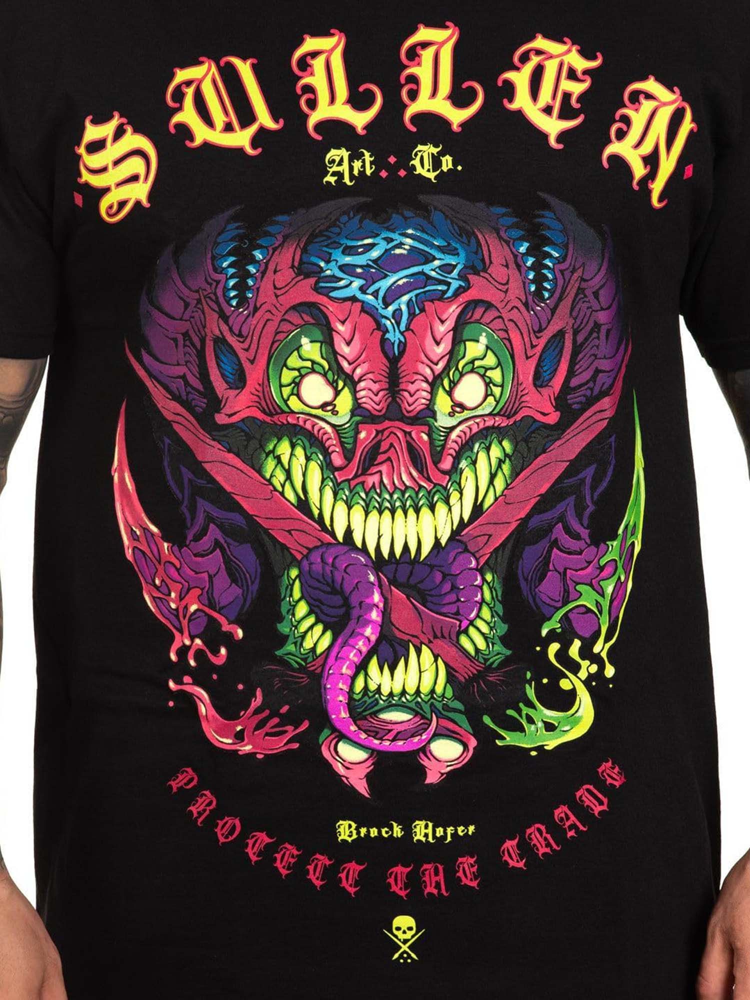 Sullen Men's Hofer Badge Short Sleeve Standard Tee by Sullen
