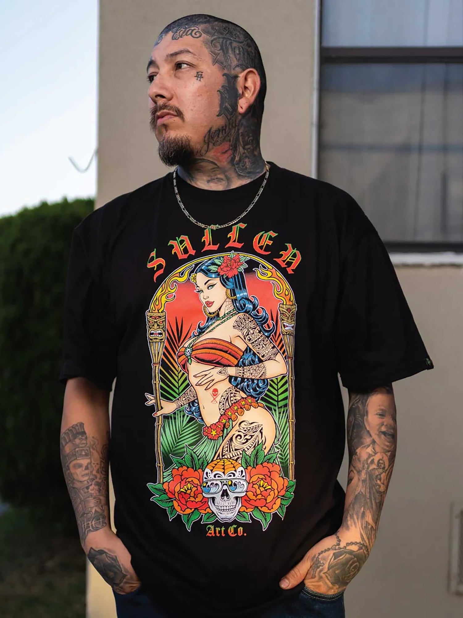 Sullen Men's Hula Girl Standard T-shirt