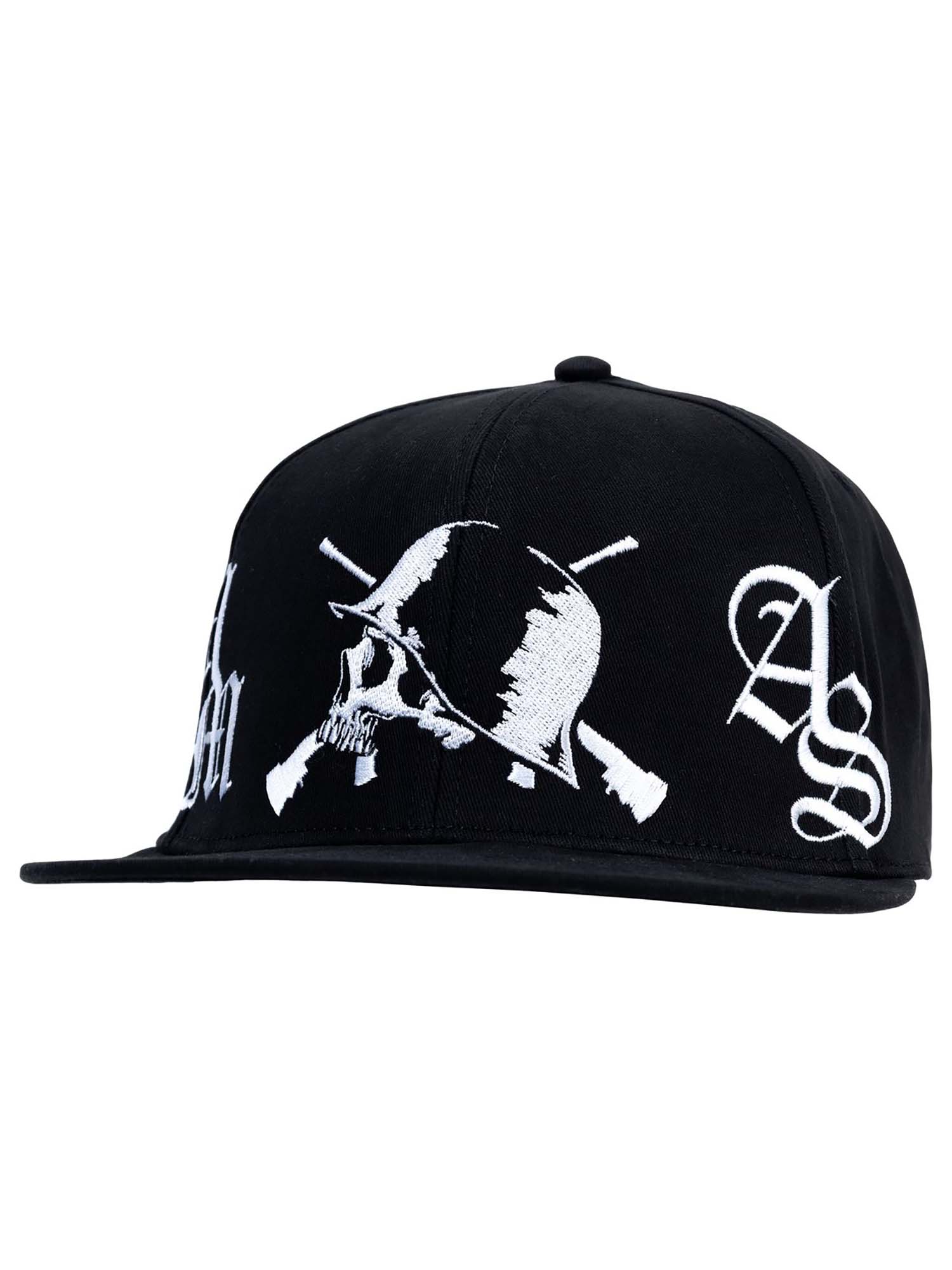 Metal Mulisha Men's Iron Operator Flexsnap Hat - Black by Metal Mulisha