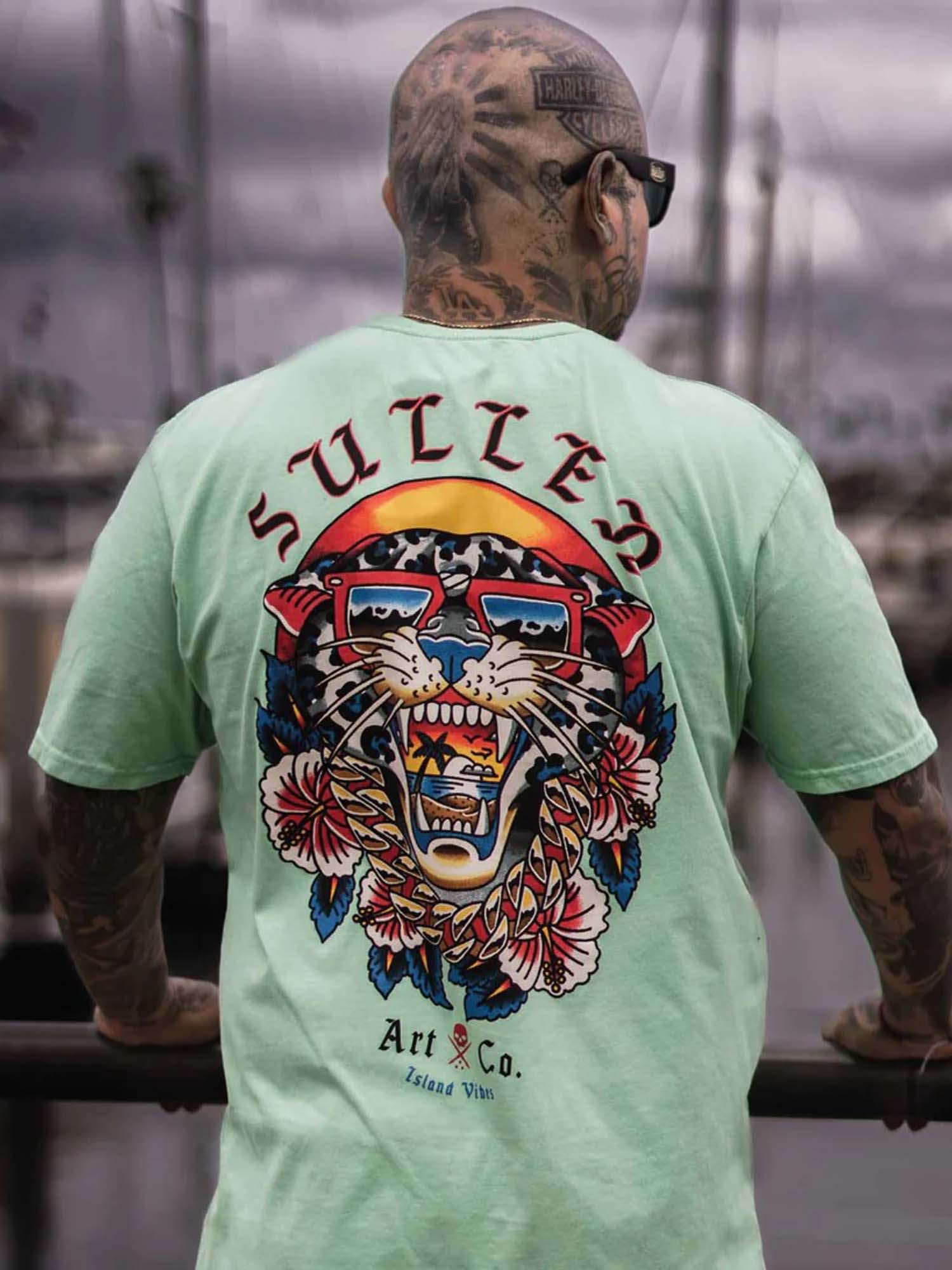 Sullen Men's Island Vibes Short Sleeve Premium T-shirt by Sullen