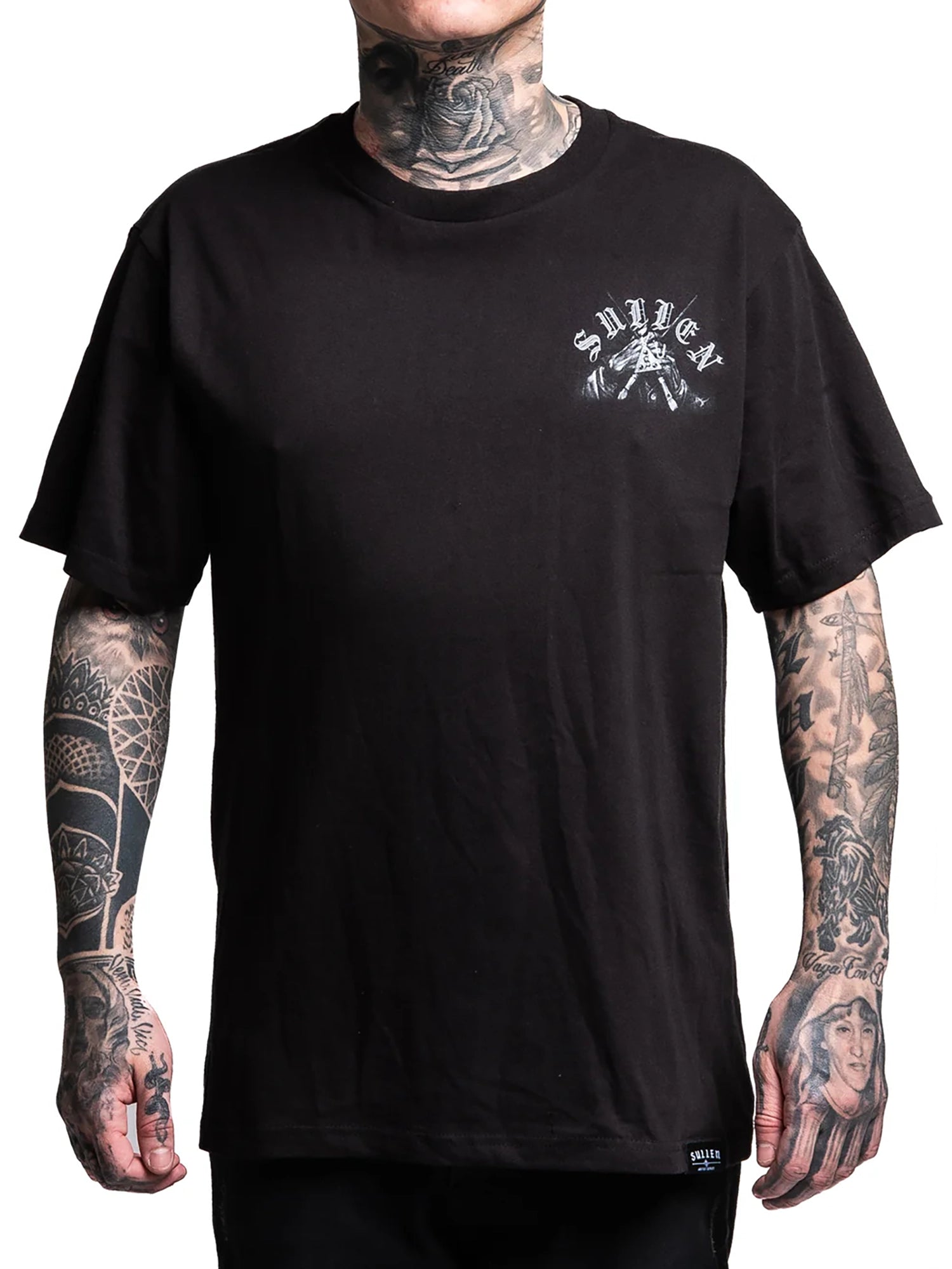 Sullen Men's Keepers Badge Standard Graphic Tee - Black