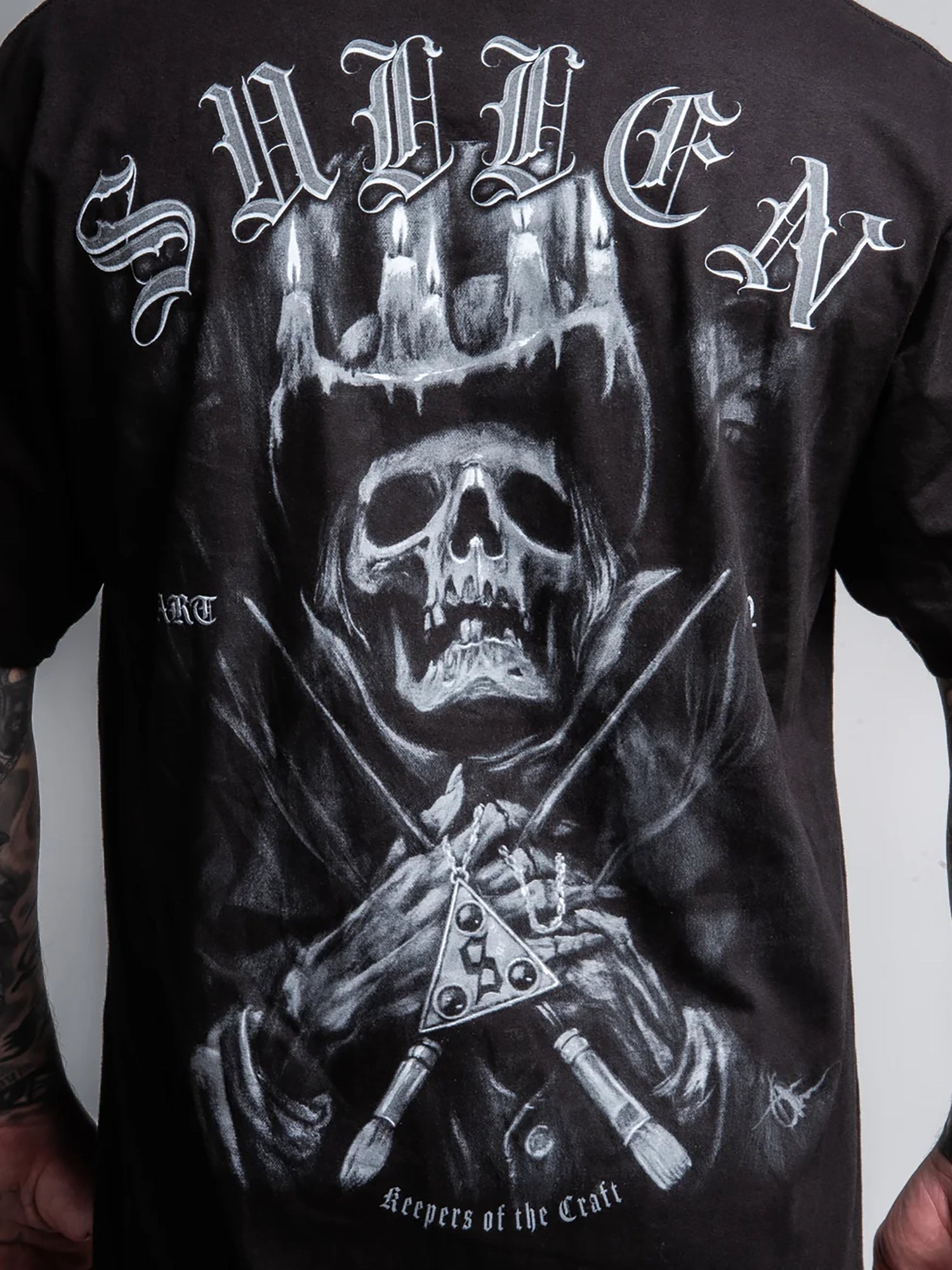 Sullen Men's Keepers Badge Standard Graphic Tee - Black