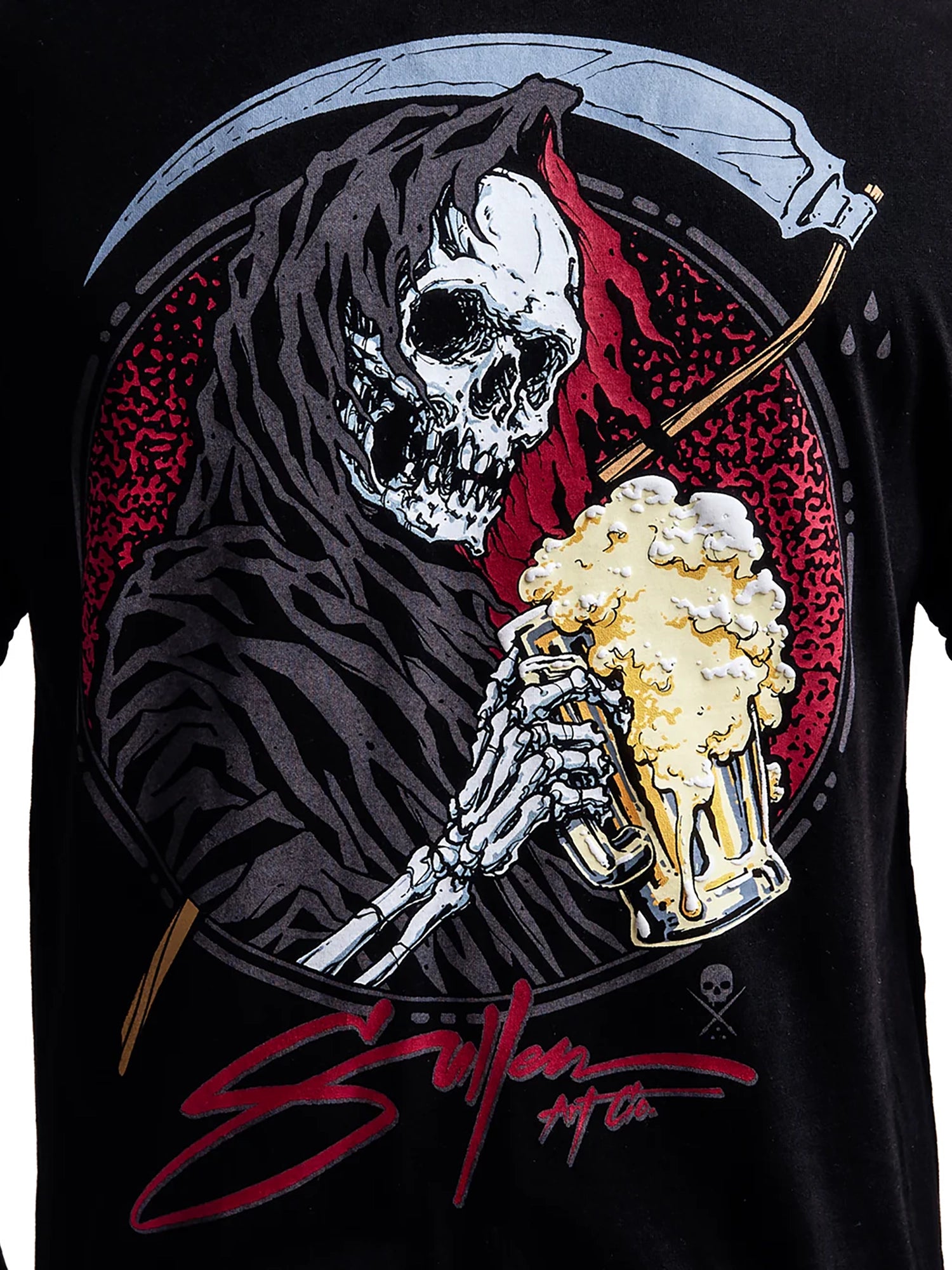 Sullen Men's Last Call Premium Graphic T-shirt - Jet Black