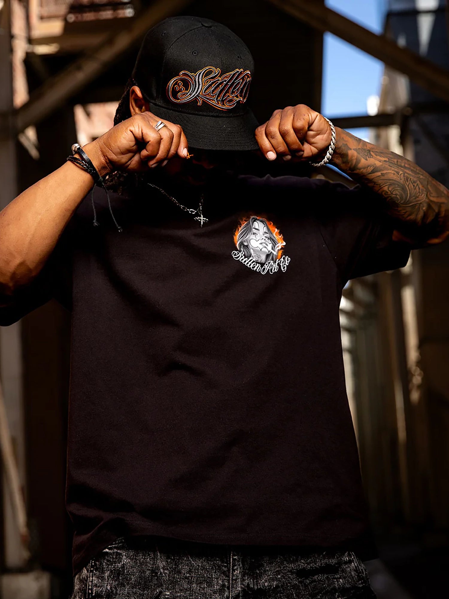 Sullen Men's Lets Roll Graphic Tee - Black by Sullen