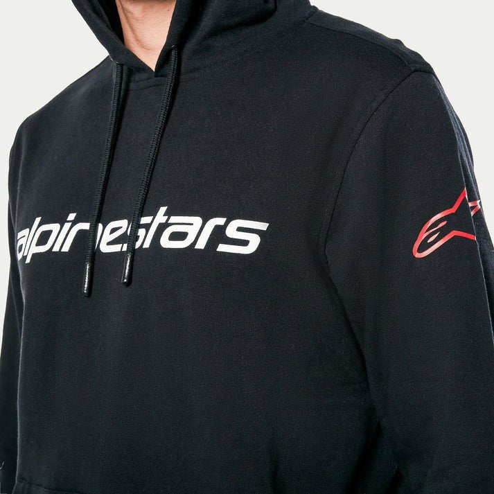 Alpinestars Men's Linear Wordmark 2.0 Pullover Hoodie by Alpinestars