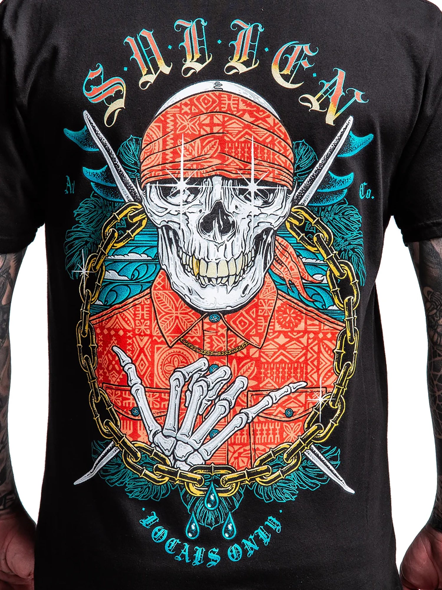 Sullen Men's Locals Premium T-shirt - Jet Black by Sullen