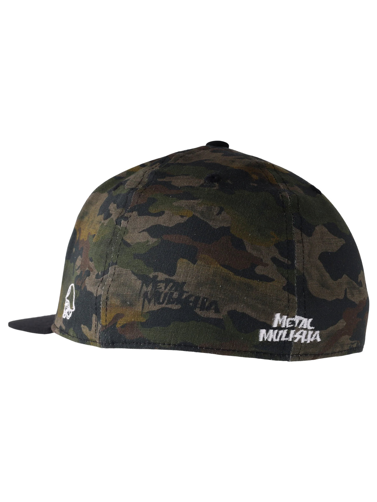 Metal Mulisha Lookout 3 Camo Flex Hat back view