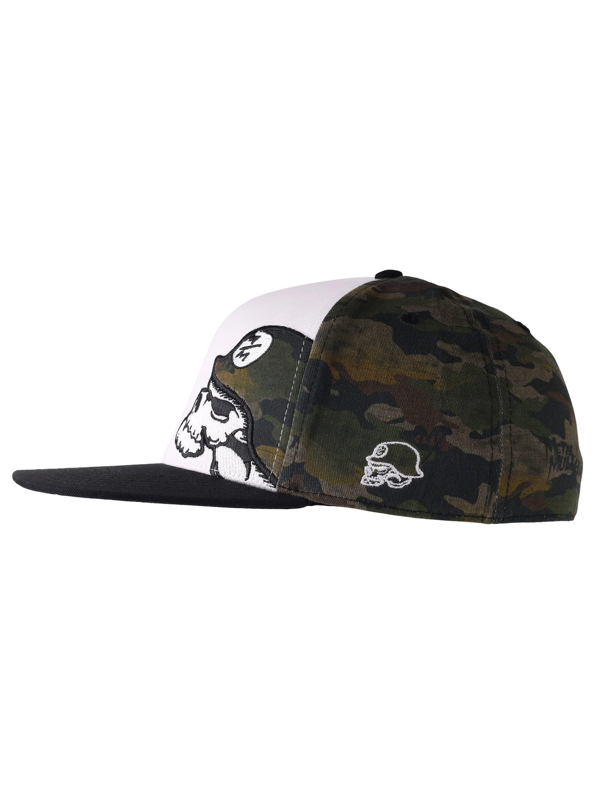 Metal Mulisha Lookout 3 Camo Flex Hat left side view