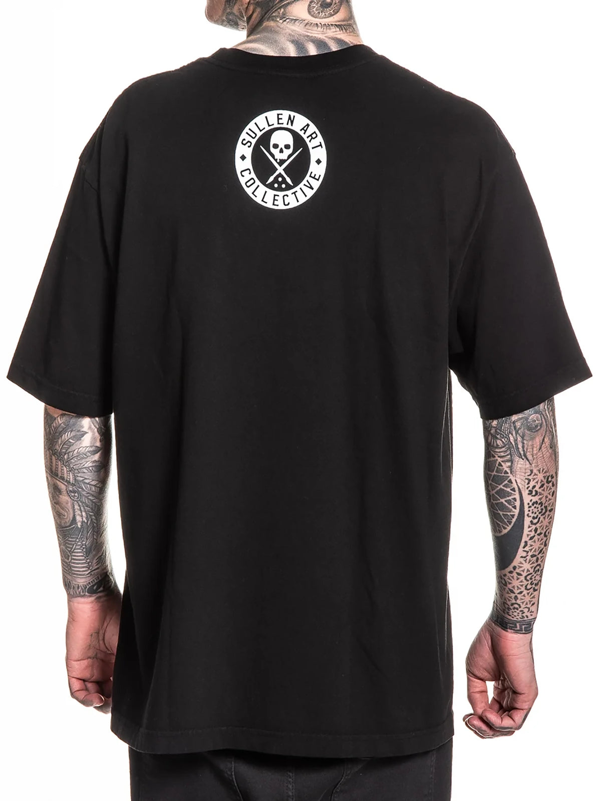 Sullen Men's Love Is “1 Ton” Relaxed Fit Graphic T-shirt - Jet Black
