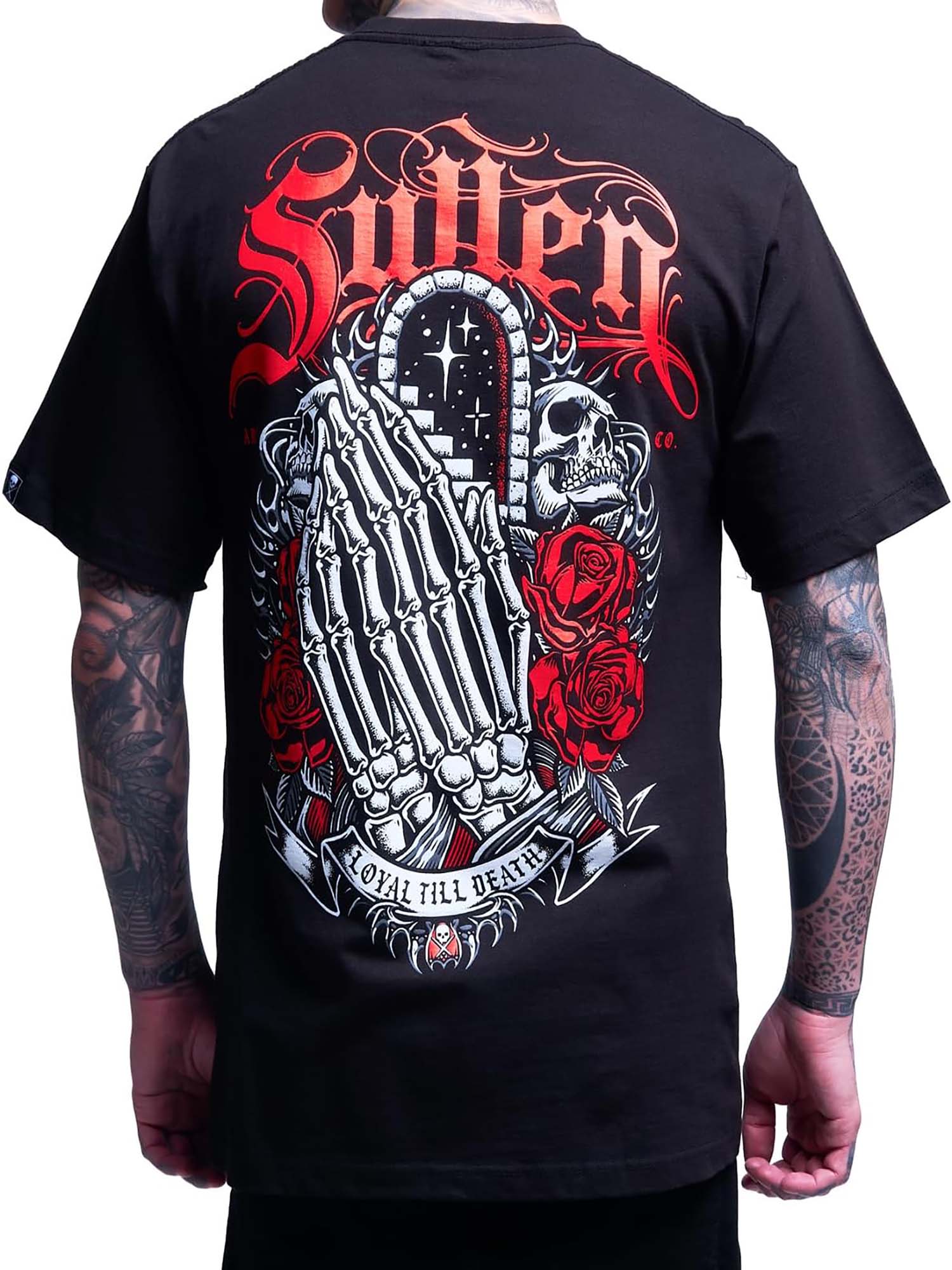 Sullen Men's Loyal Till Death Graphic Tee - Black by Sullen