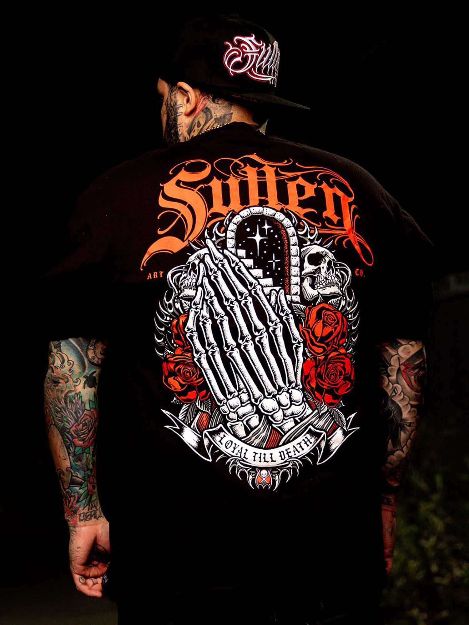 Sullen Men's Loyal Till Death Graphic Tee - Black by Sullen