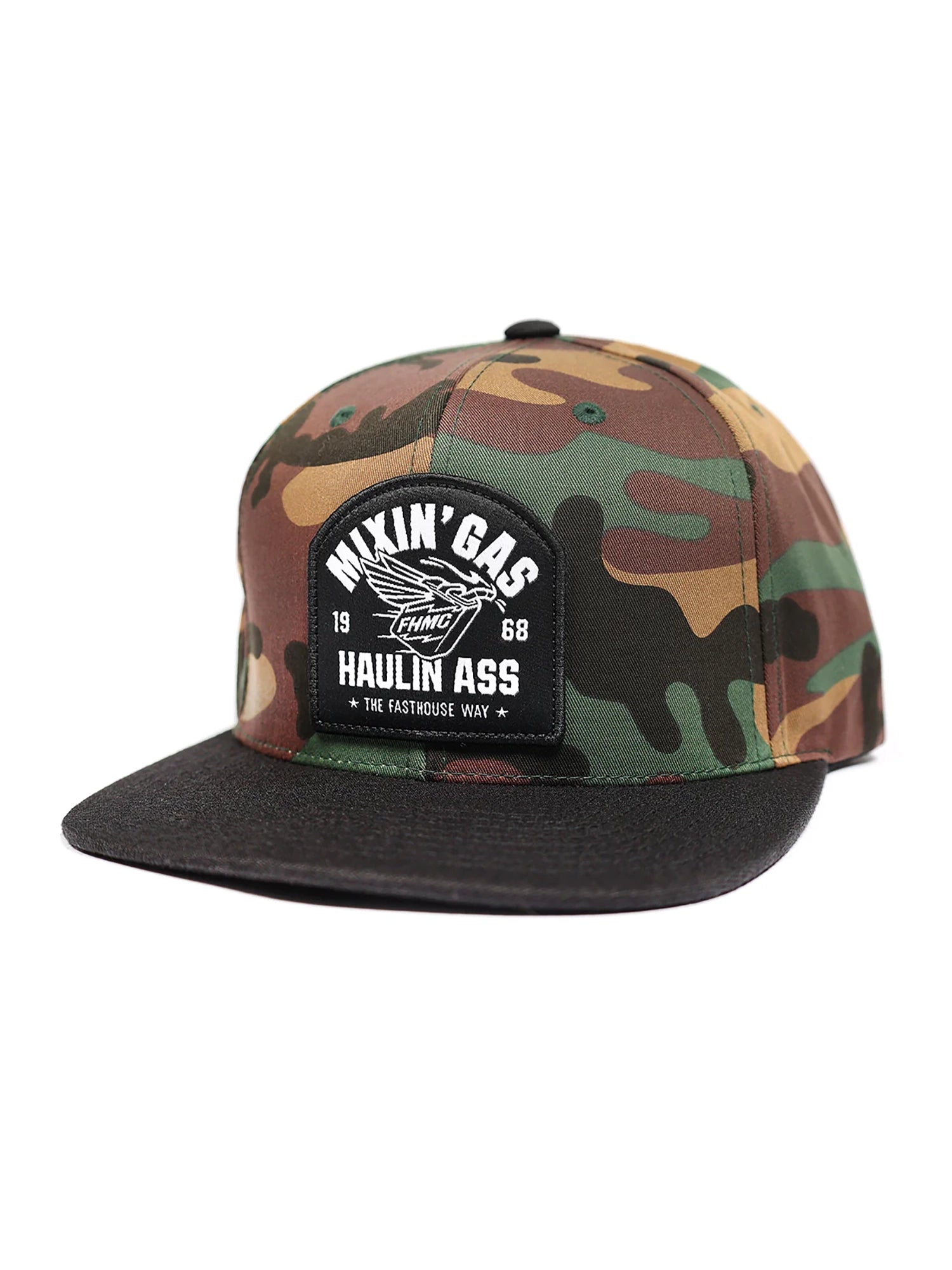 Fasthouse Men's Mixin Gas Snapback Hat