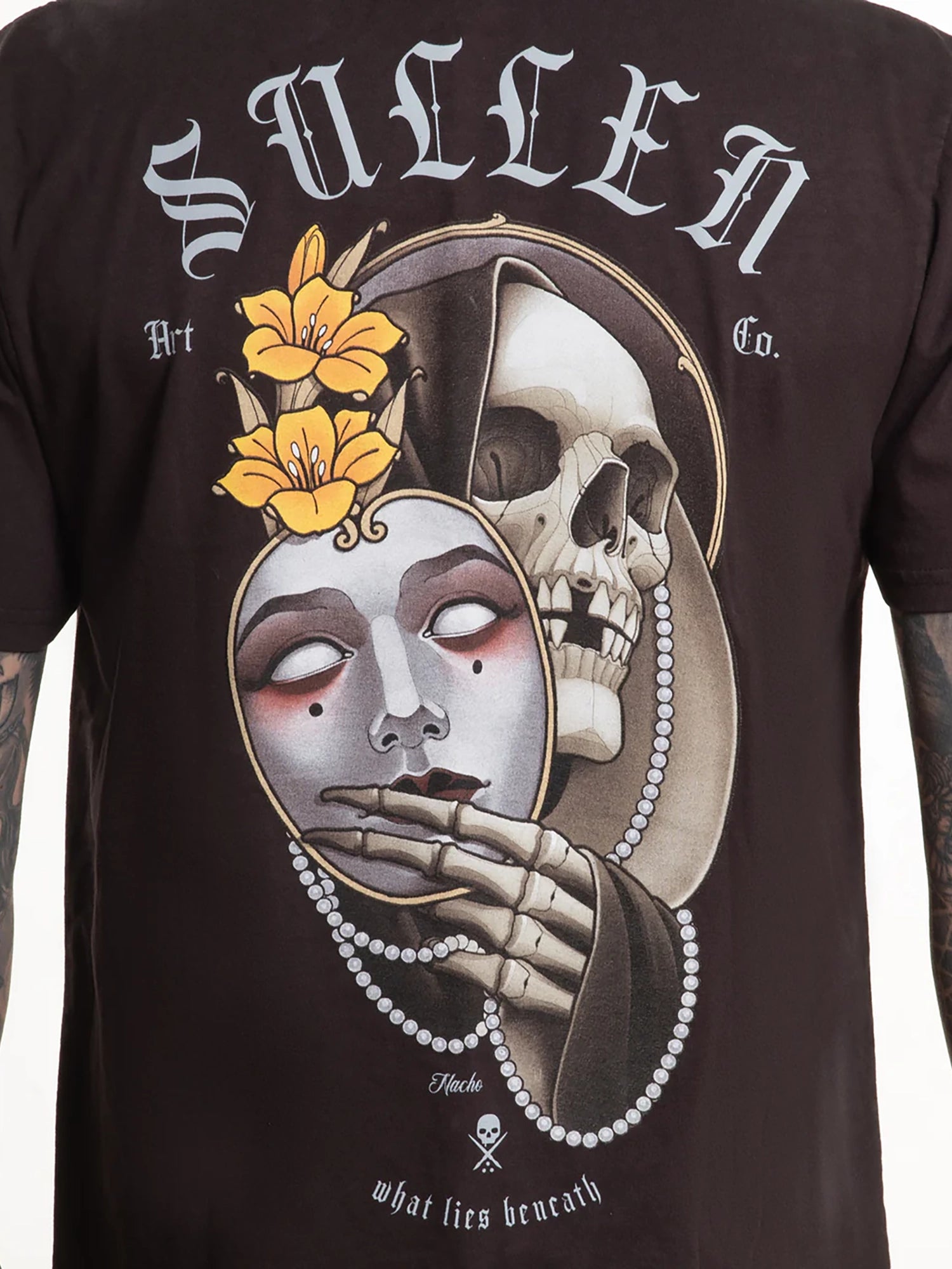 Sullen Men's Nacho Tattoo Beneath Premium Tee by Sullen