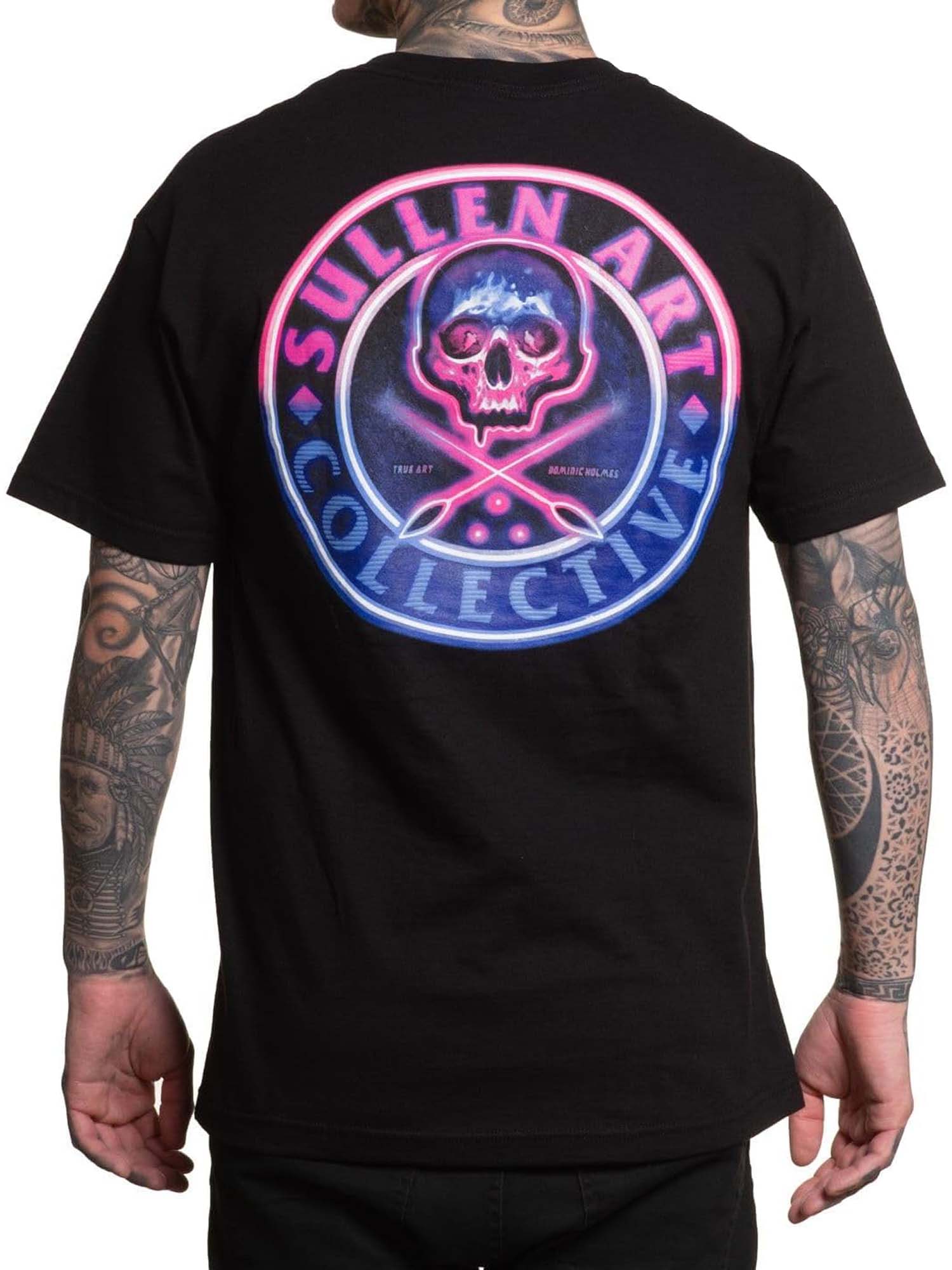 Sullen Men's Neon Badge Standard T-shirt
