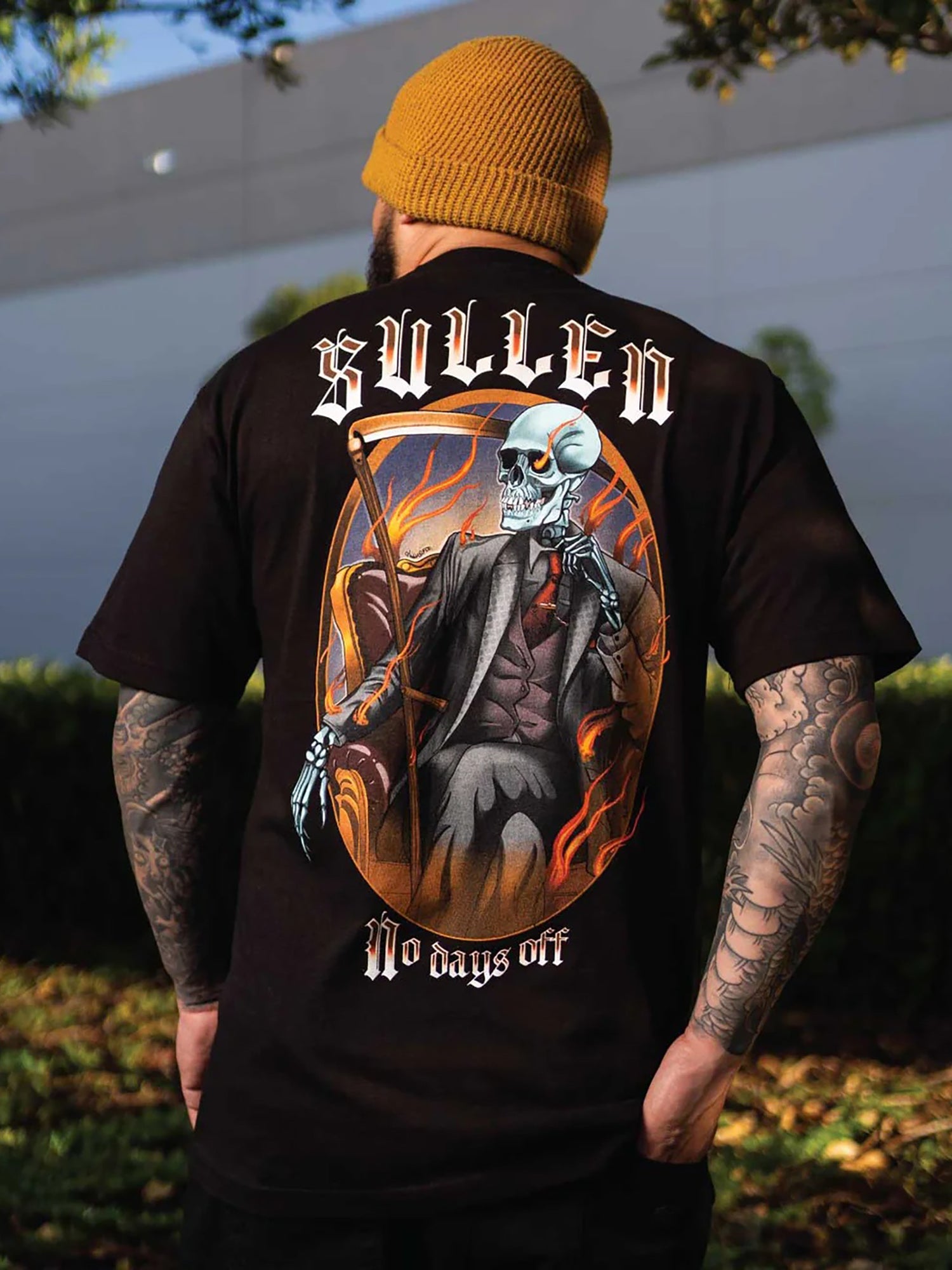 Sullen Men's No Days Off Standard T-shirt