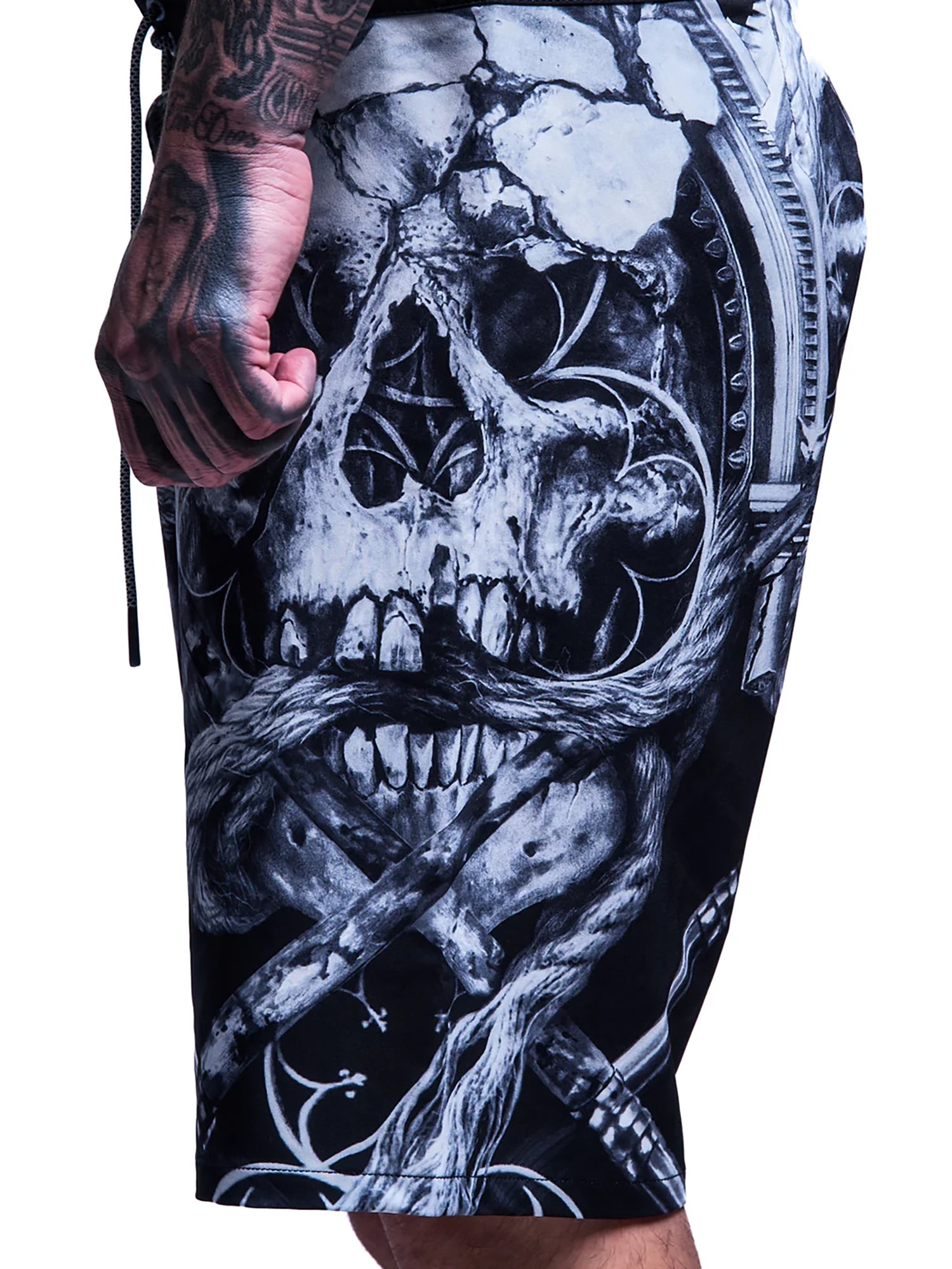 Sullen Men's Oculus Boardshorts - Black by Sullen
