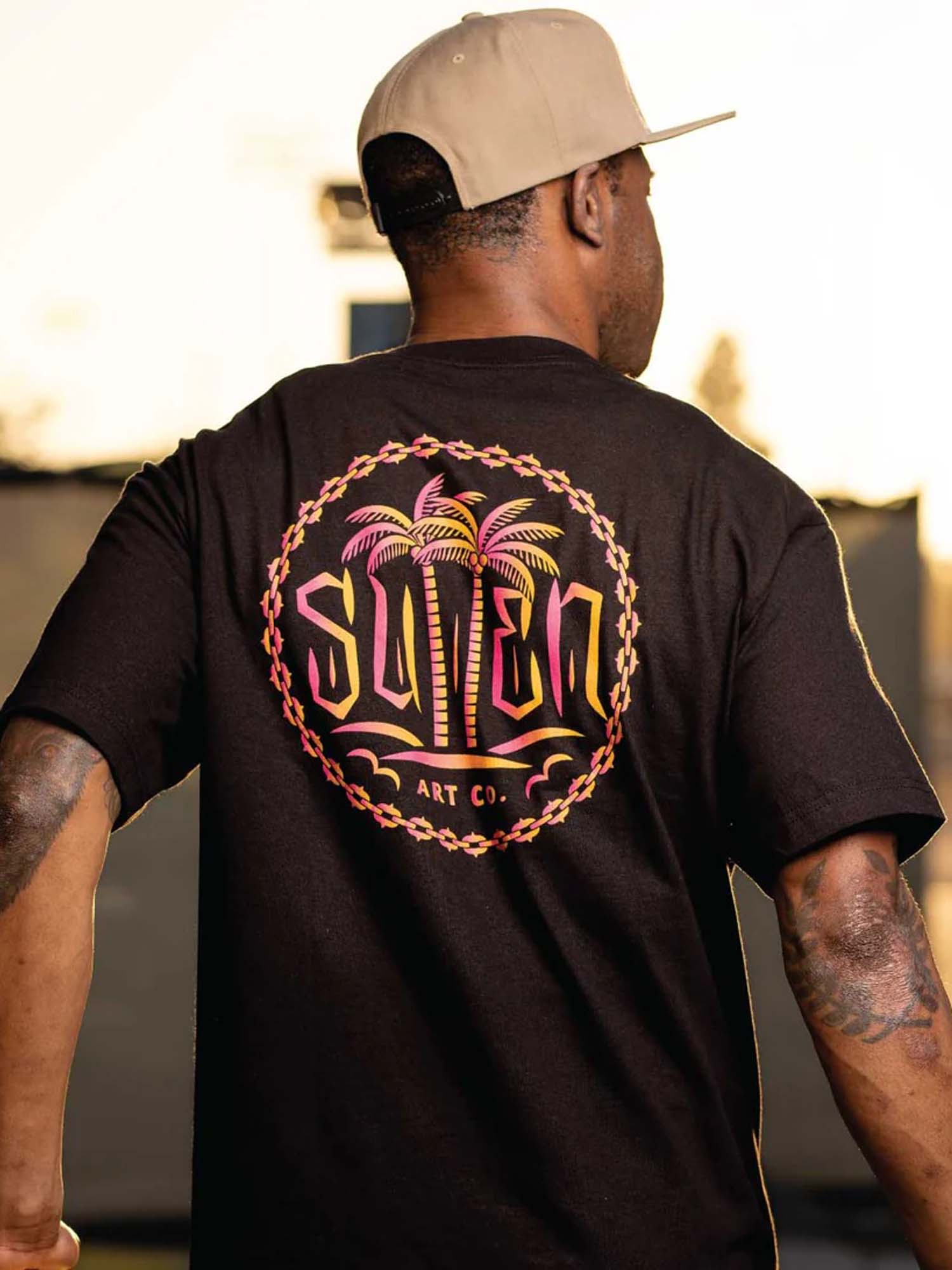 Sullen Men's Palms Short Sleeve Standard T-shirt