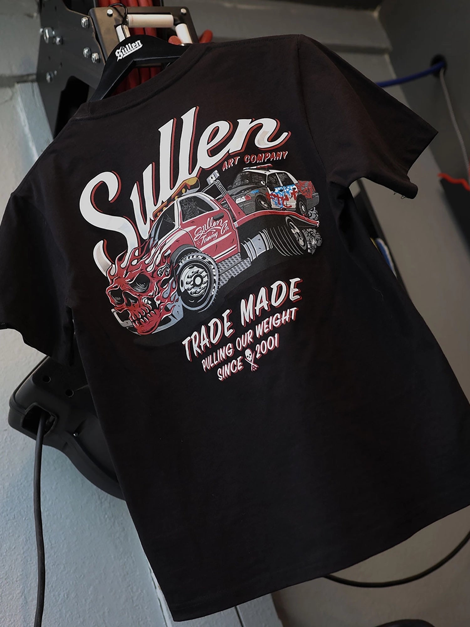 Sullen Men's Pulling Weight Standard T-shirt by Sullen