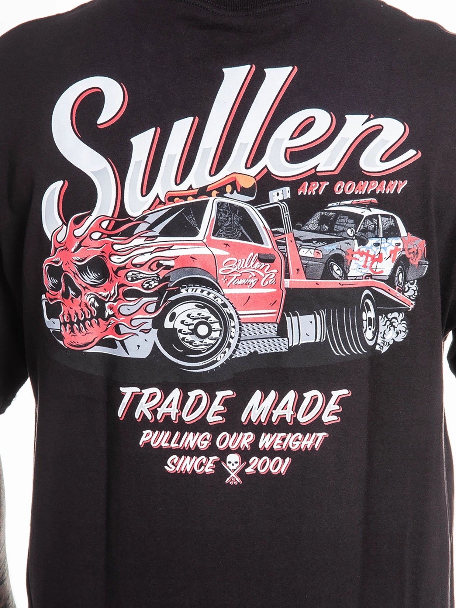 Sullen Men's Pulling Weight Standard T-shirt by Sullen