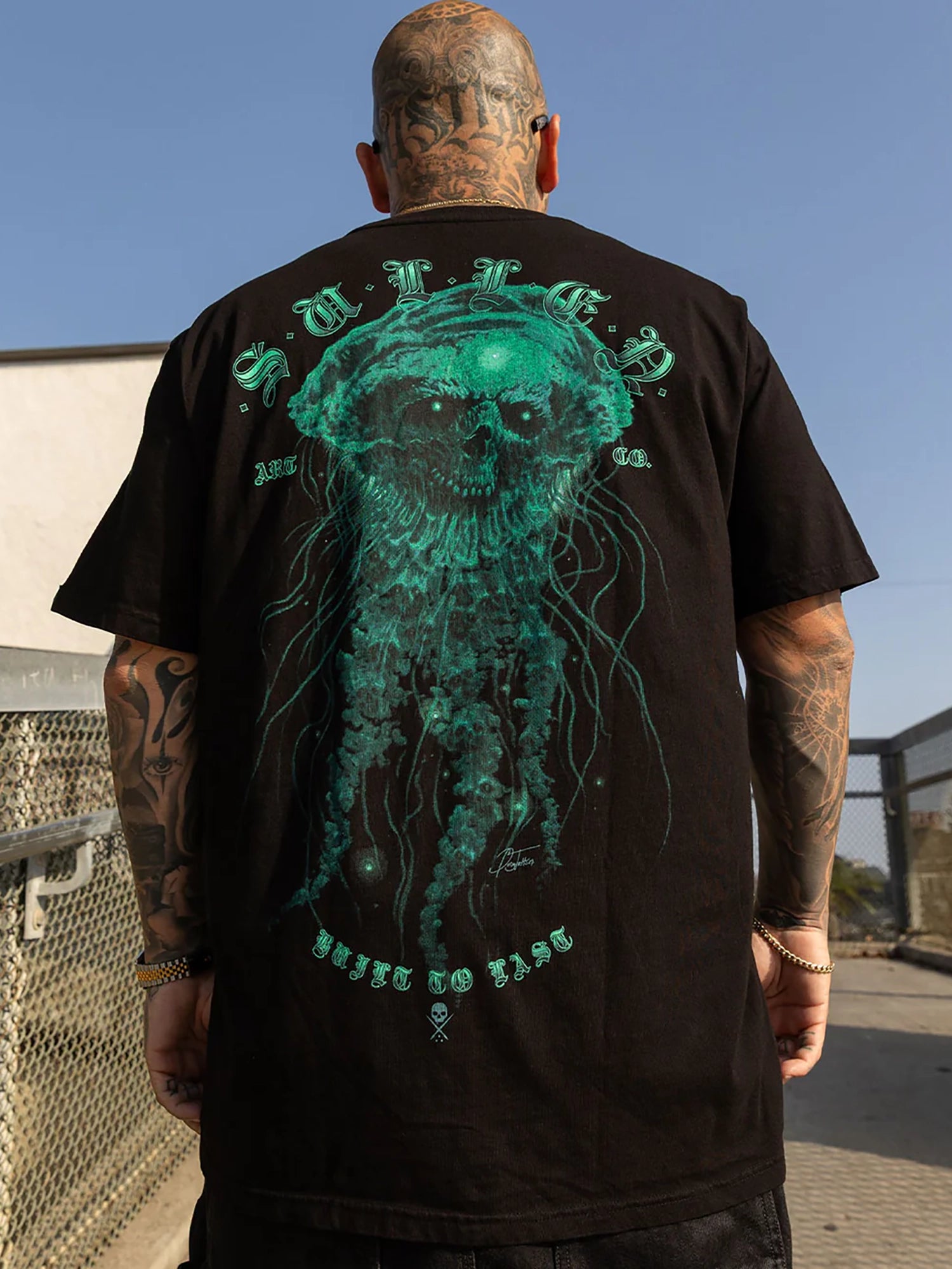 Sullen Men's Radiance Premium Graphic T-shirt - Jet Black by Sullen
