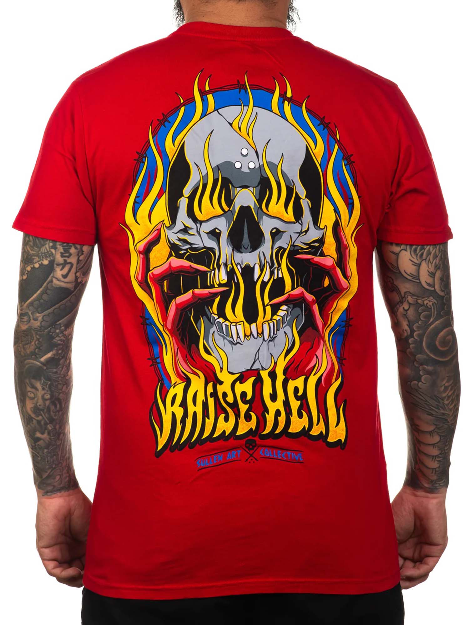Sullen Men's Raise Hell Short Sleeve Premium T-shirt by Sullen