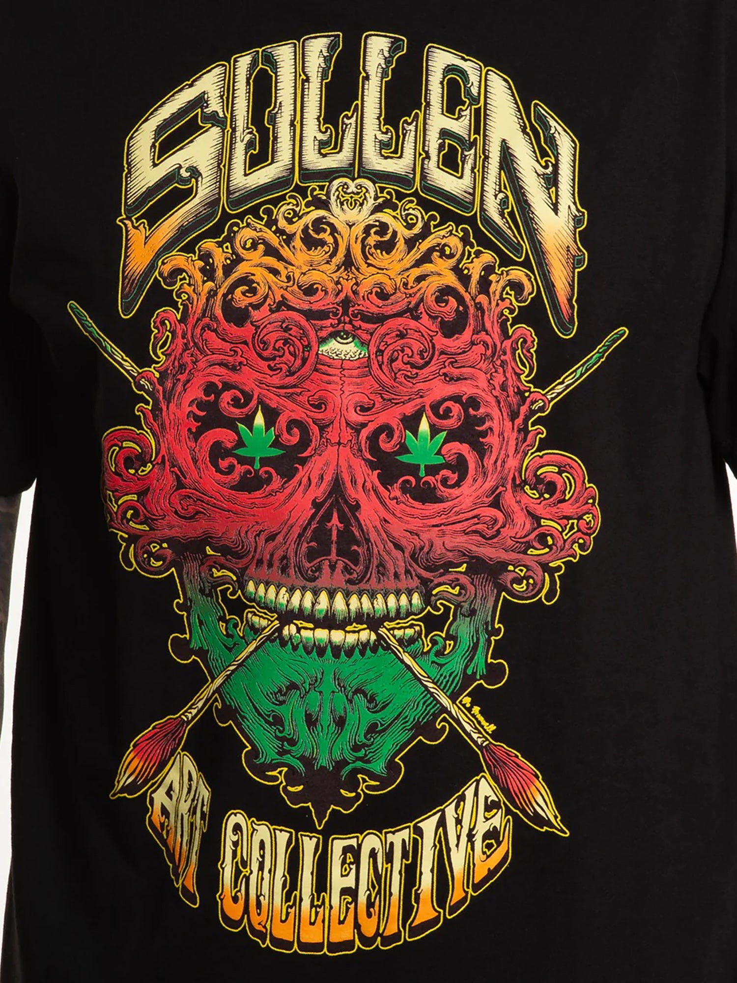 Sullen Men's Rasta Badge Standard T-shirt