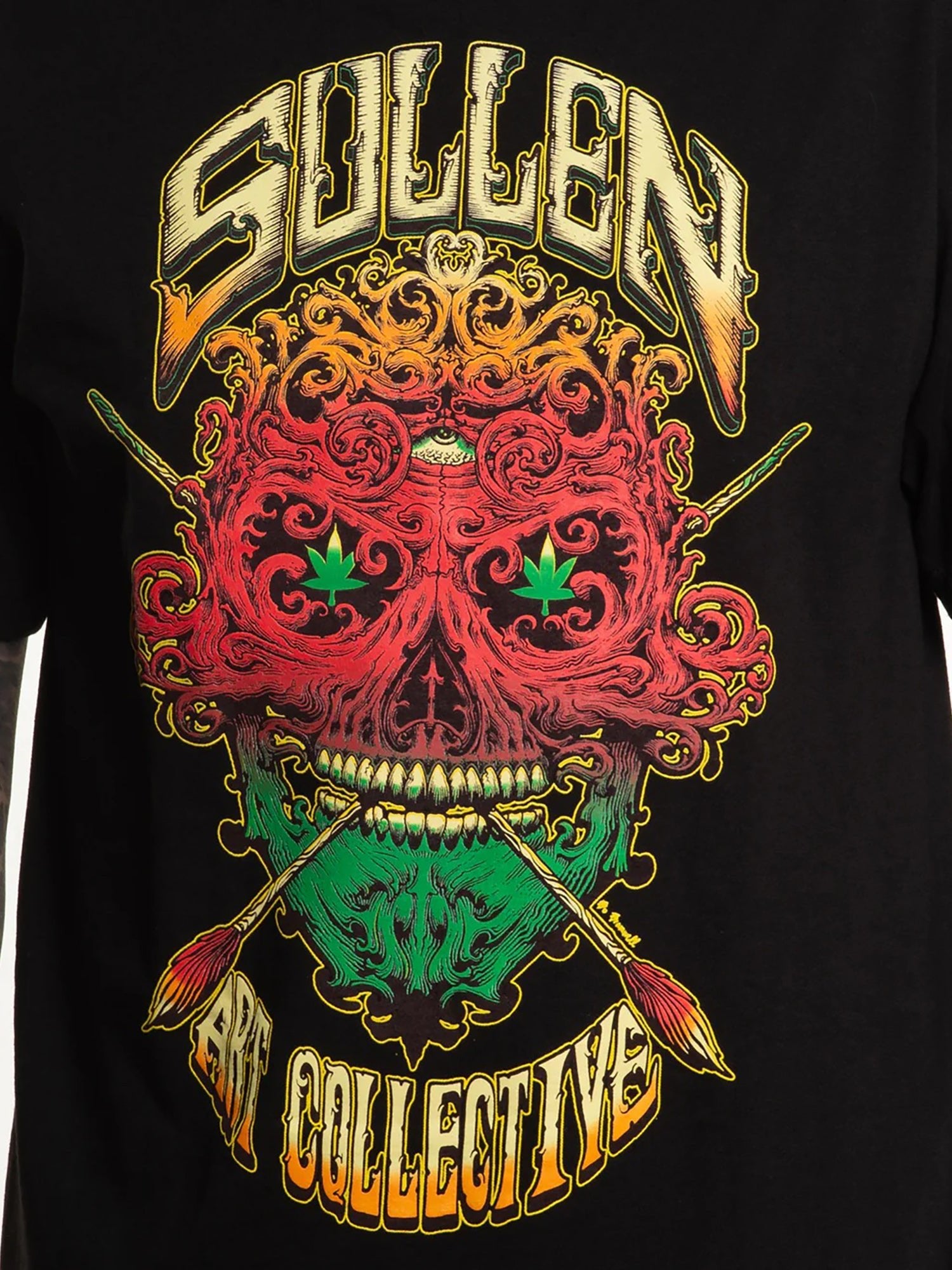 Sullen Men's Rasta Badge Standard T-shirt by Sullen