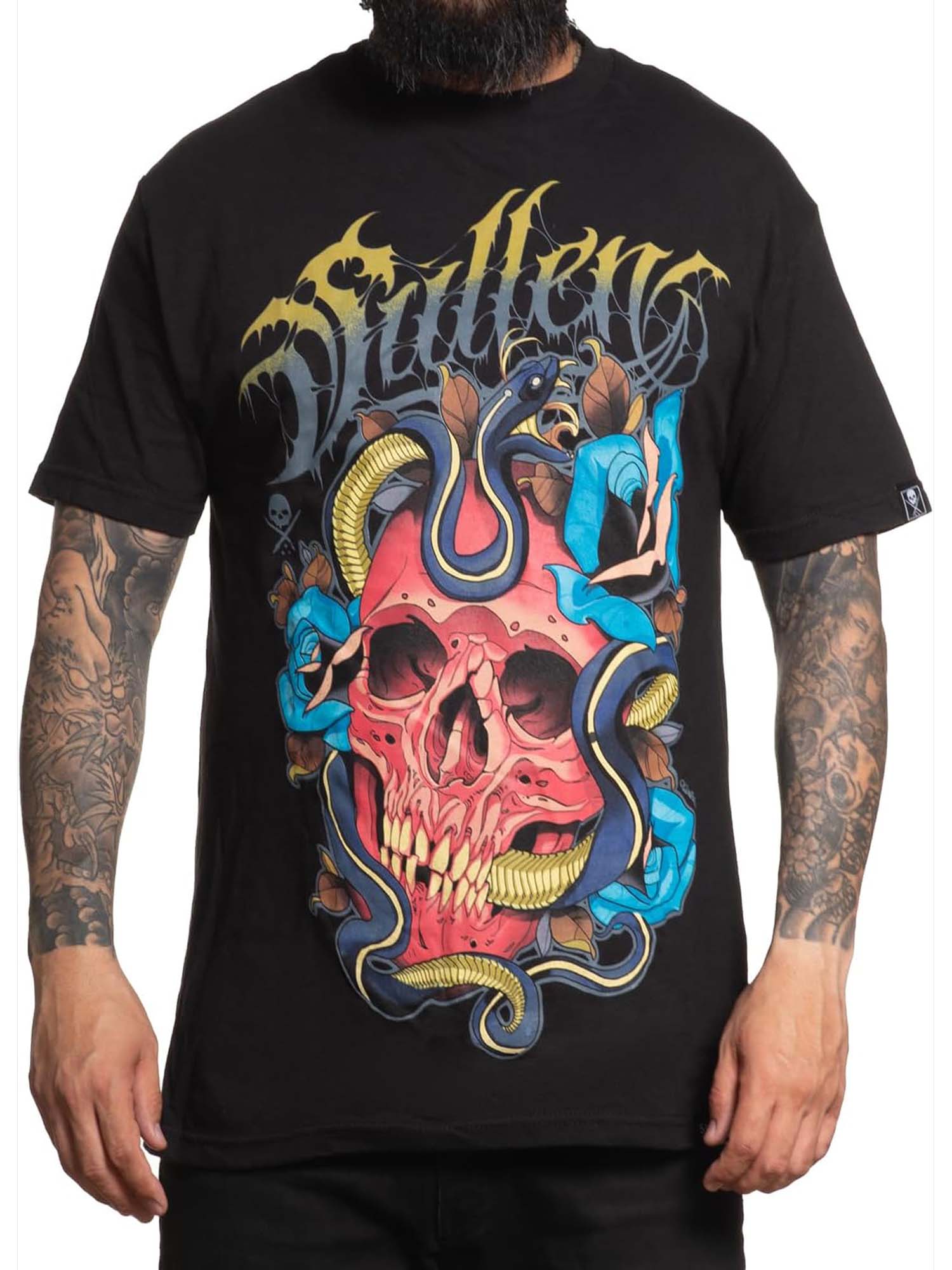 Sullen Men's Red Skull Short Sleeve Standard Tee