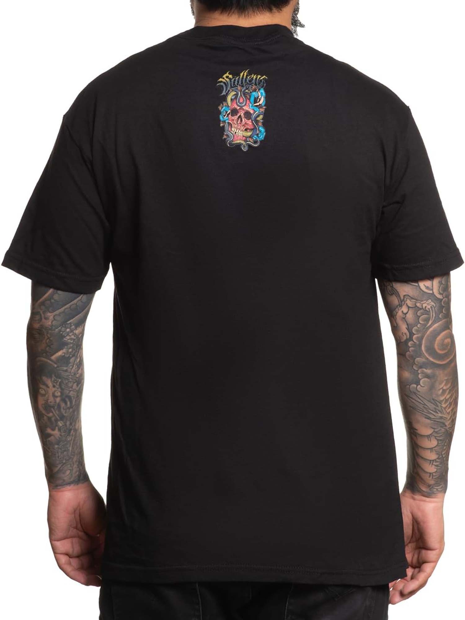 Sullen Men's Red Skull Short Sleeve Standard Tee