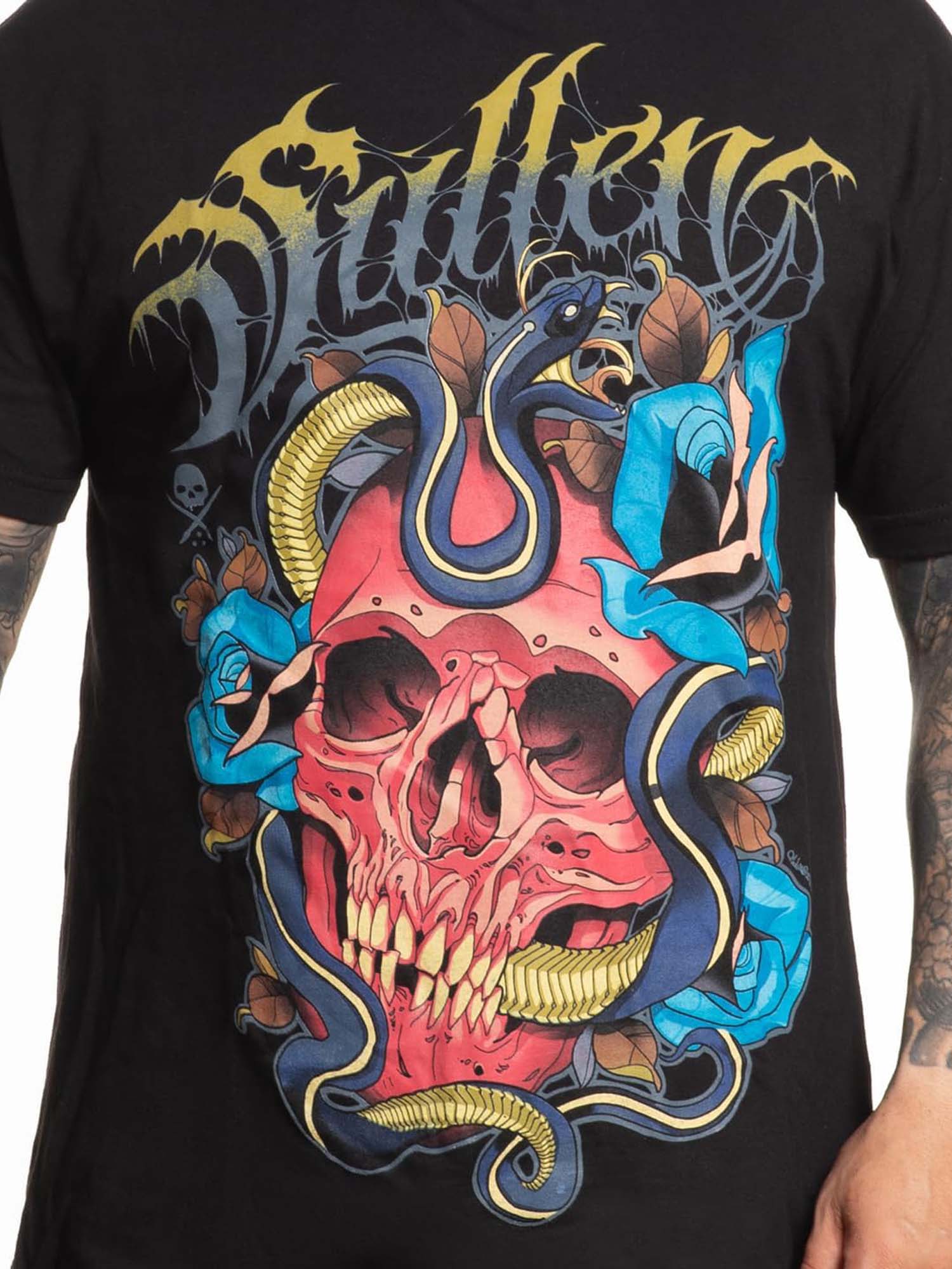 Sullen Men's Red Skull Short Sleeve Standard Tee by Sullen