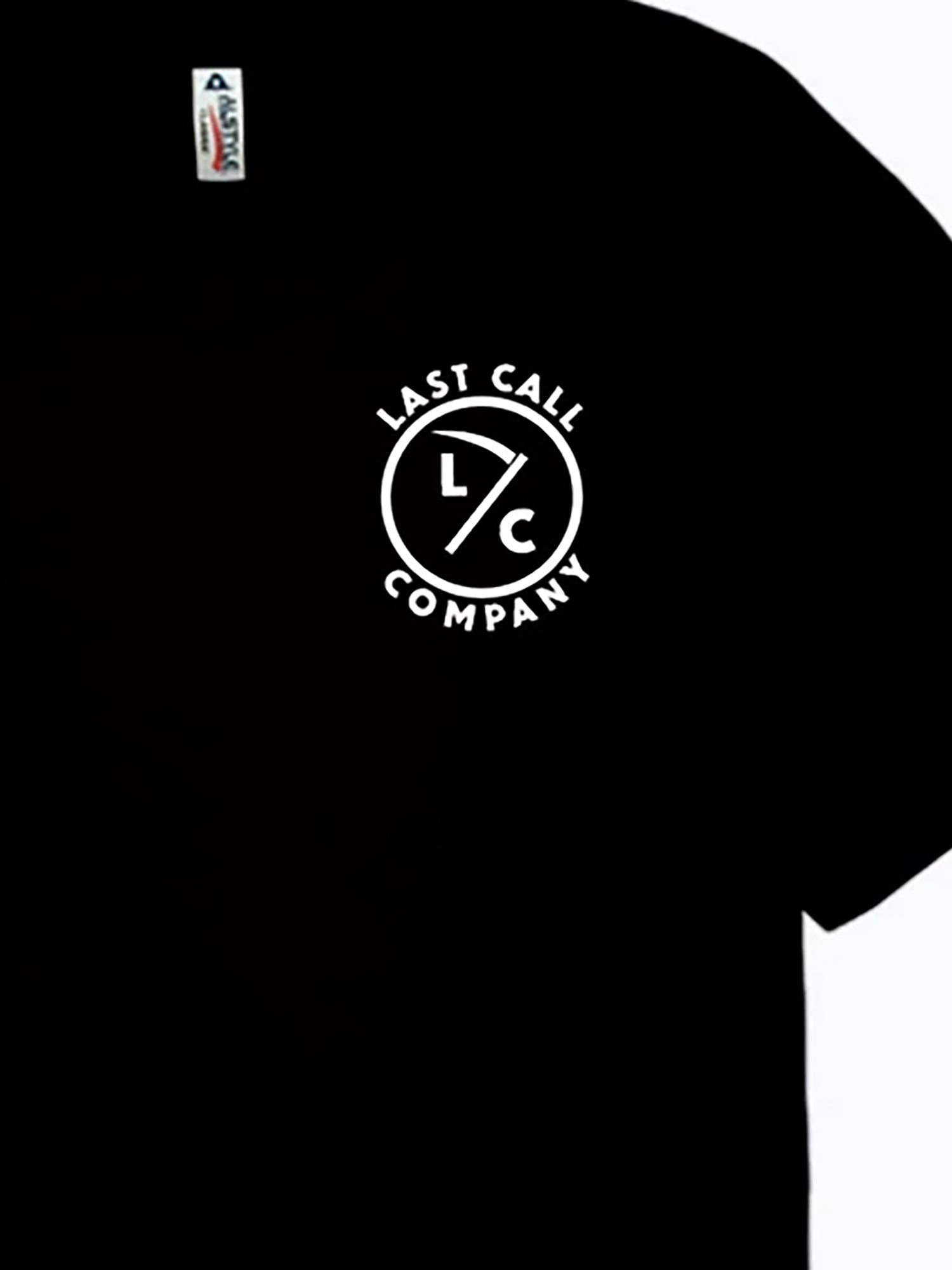 Last Call Co Remember Graphic T-shirt Black close-up front chest graphic detail