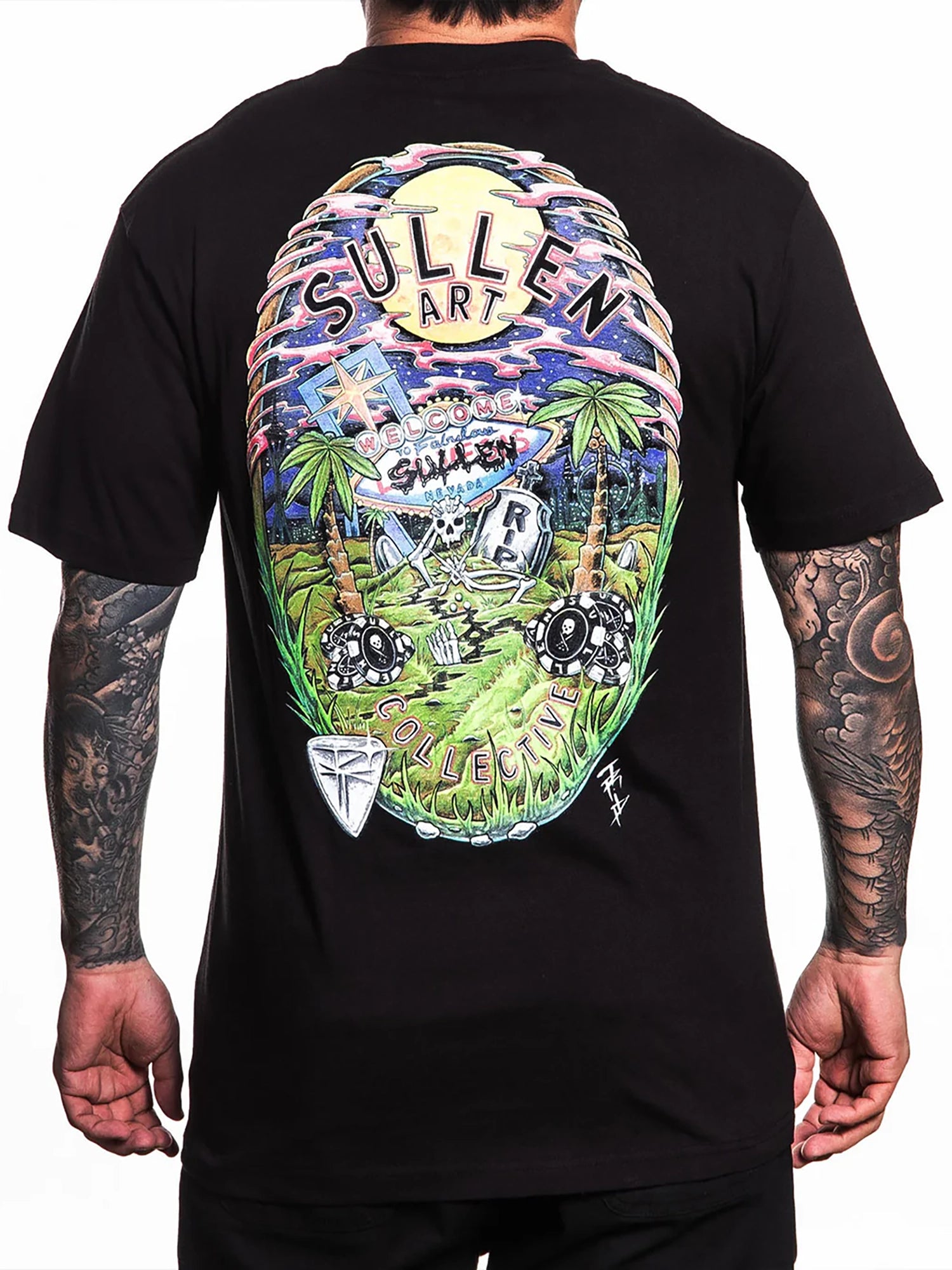 Sullen Men's Rick Trip Standard T-shirt