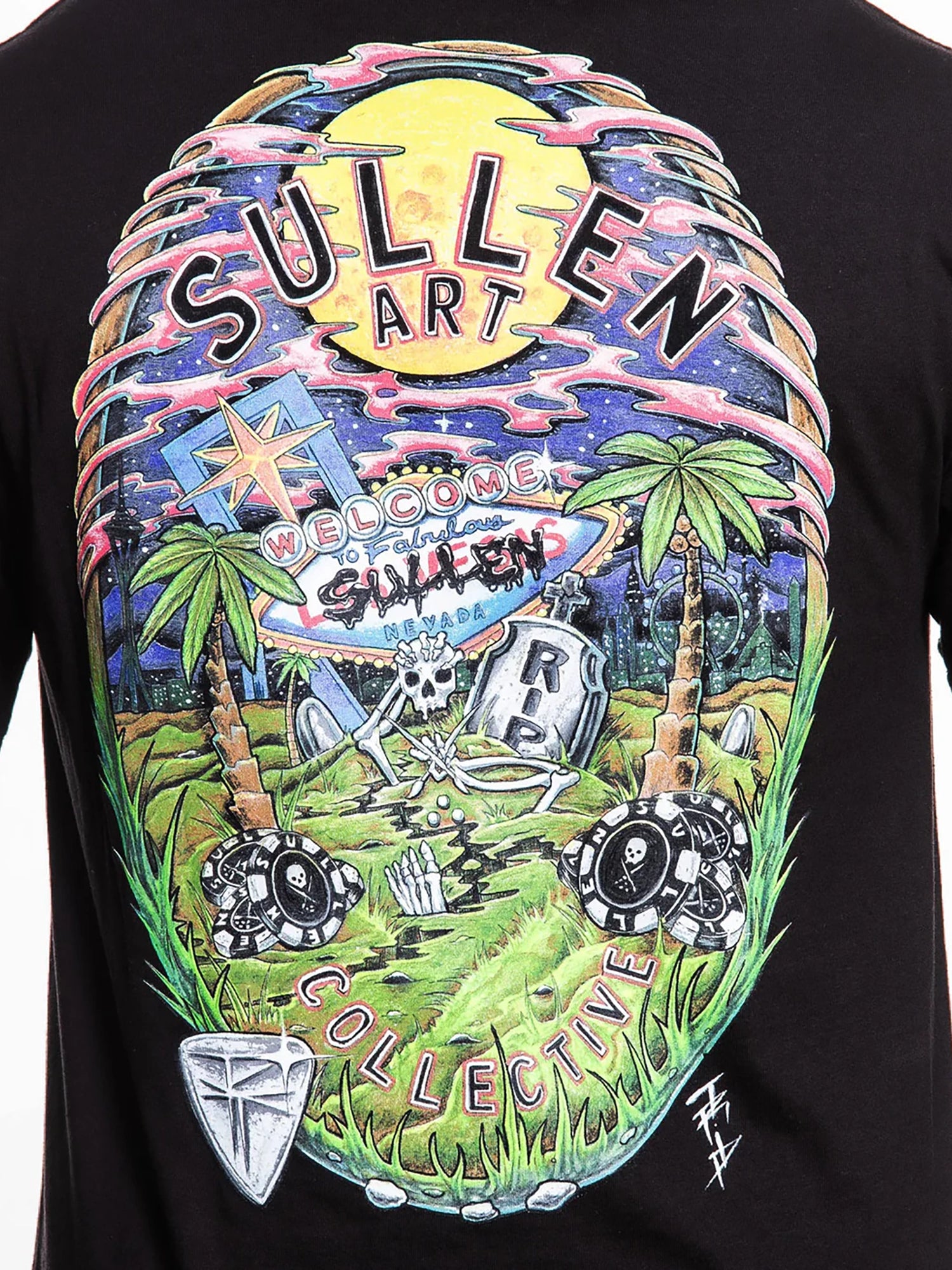 Sullen Men's Rick Trip Standard T-shirt