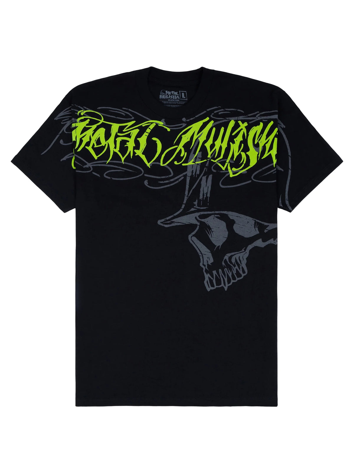 Metal Mulisha Robber - Black Graphic T-Shirt | Vulcinity