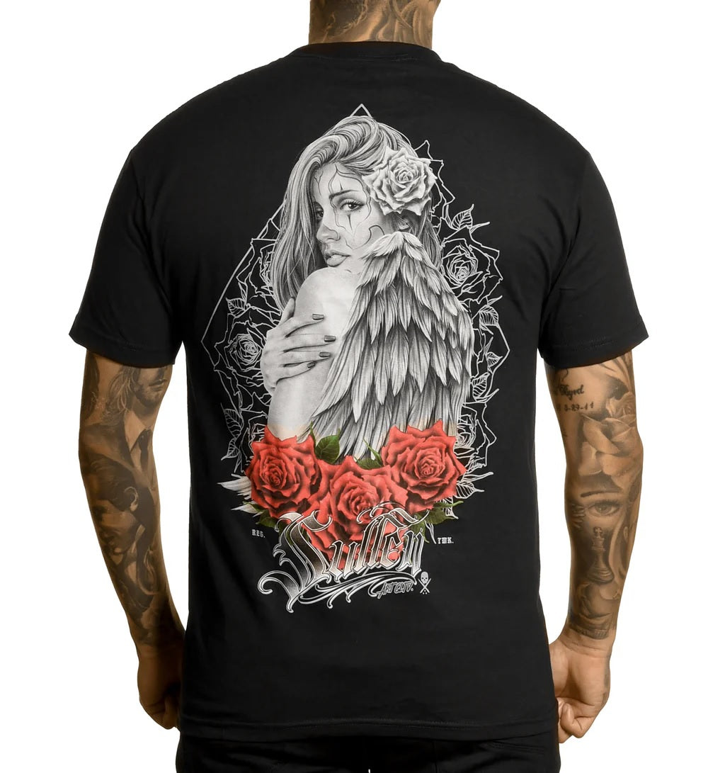 Sullen Men's Rose Angel Short Sleeve Standard T-shirt