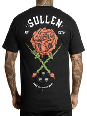 Sullen Men's Rose Badge Short Sleeve Standard T-shirt