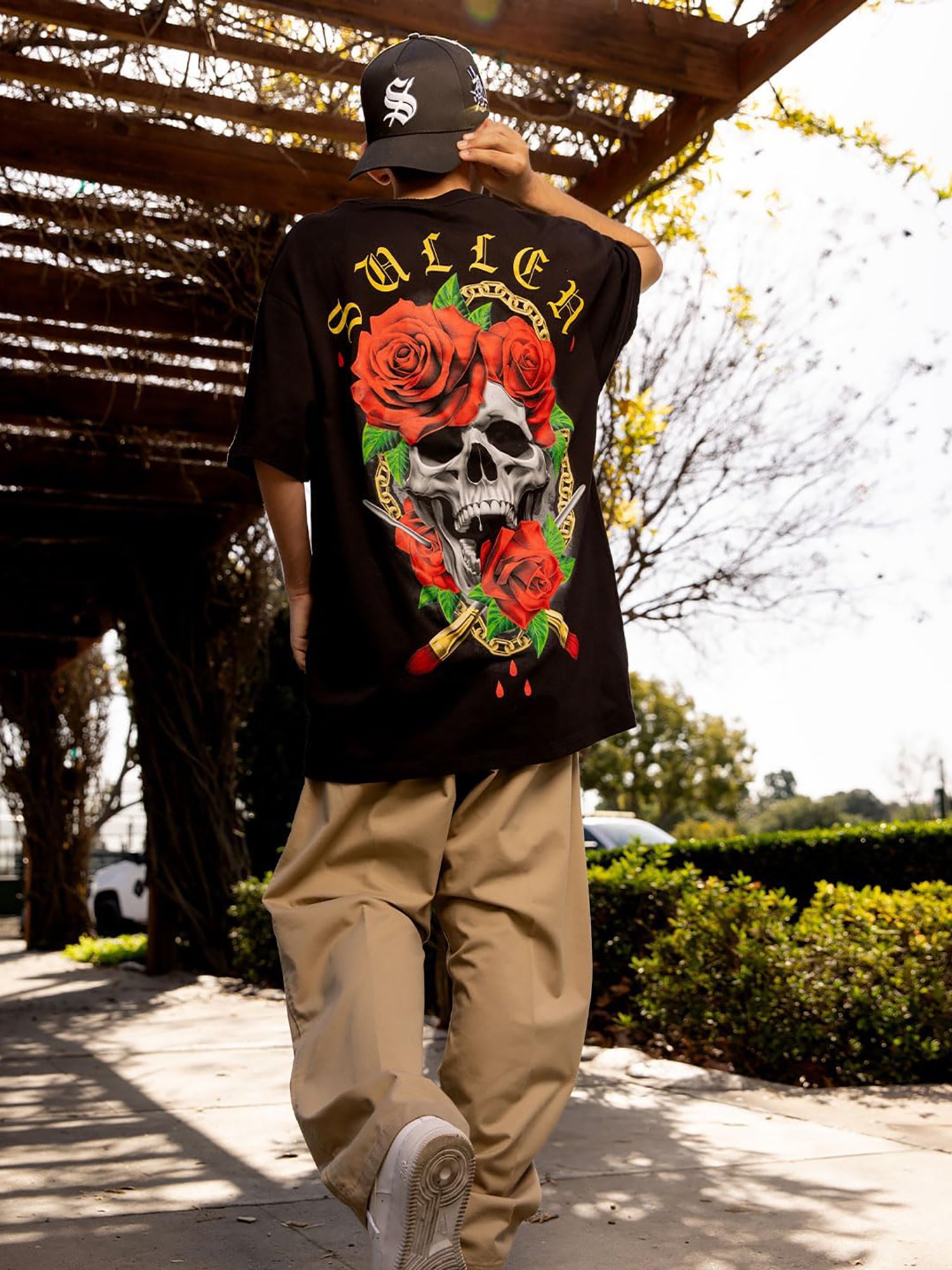 Sullen Men's Rose Gold Graphic T-shirt - Black by Sullen