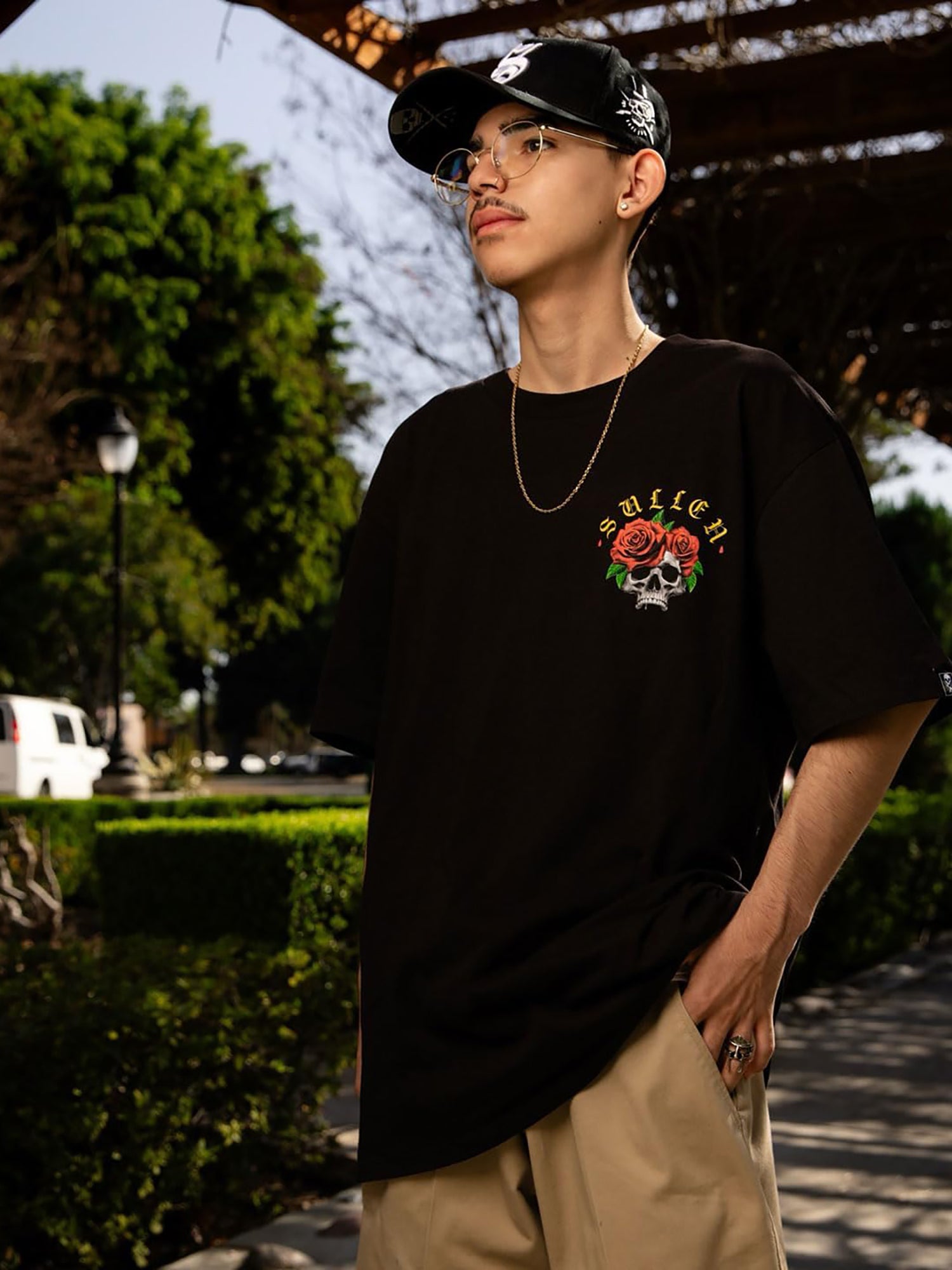 Sullen Men's Rose Gold Graphic T-shirt - Black by Sullen