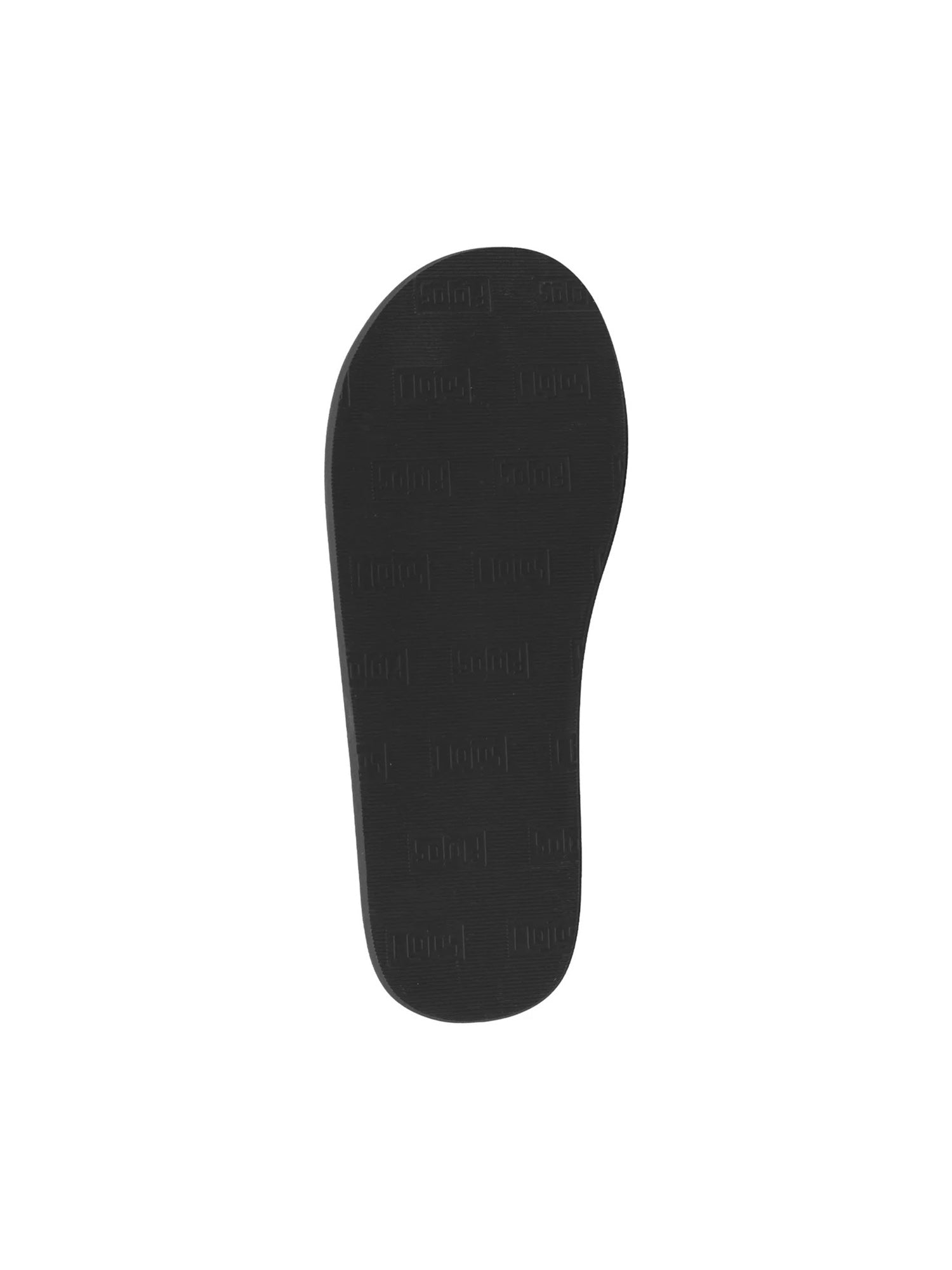 Flojos Men's Ryan Tutone Strap Black Sandals