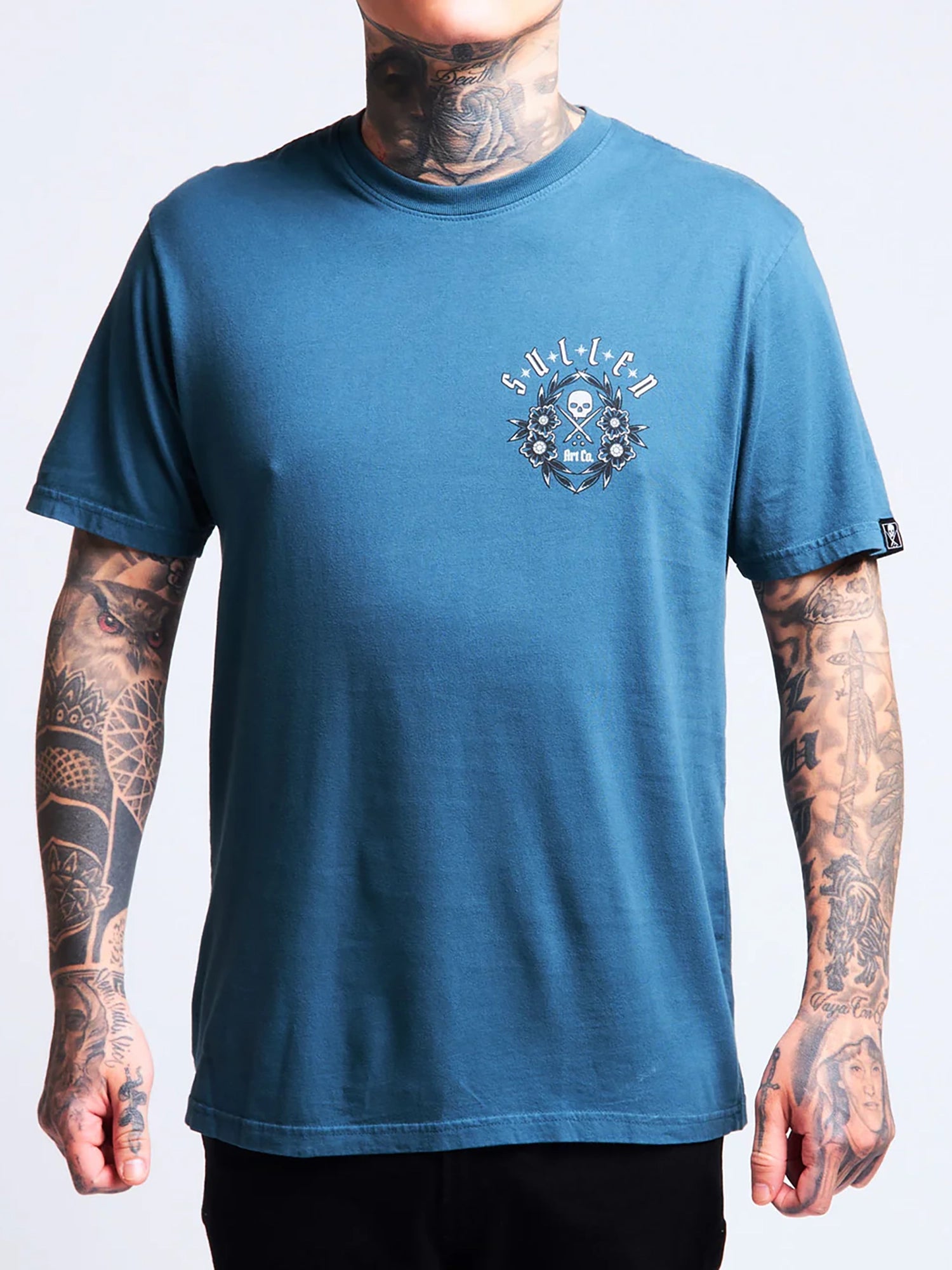 Sullen Men's Sea Spoils Premium T-shirt - Orion Blue by Sullen