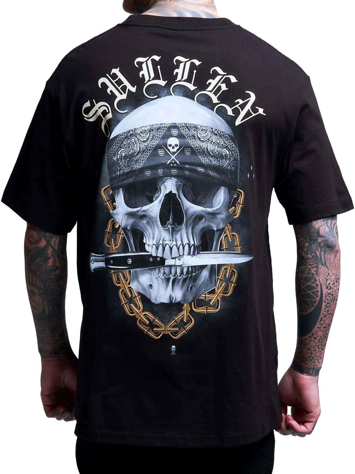 Sullen Sickness Graphic - Black Graphic T-Shirt | Vulcinity